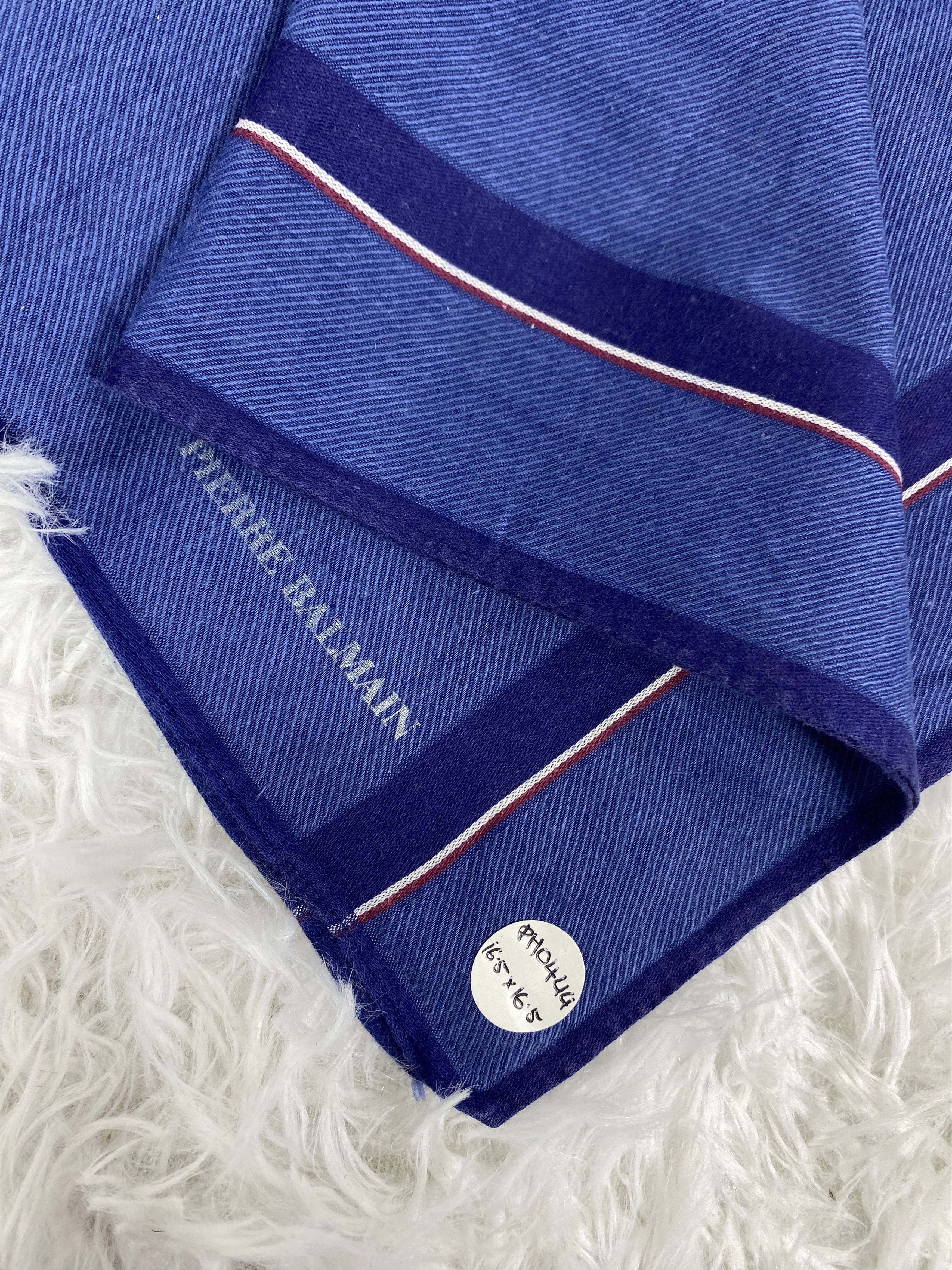 Pierre Balmain Vintage Pierre Balmain Handkerchief Neckerchief PH0444 Size ONE SIZE - 2 Thumbnail