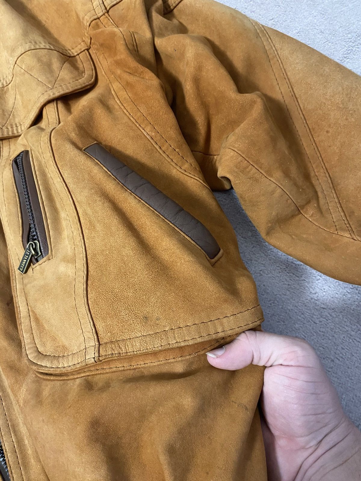 Other Leather Avant Garde Guidi style brown Leather Jacket Size US XL / EU 56 / 4 - 11 Thumbnail