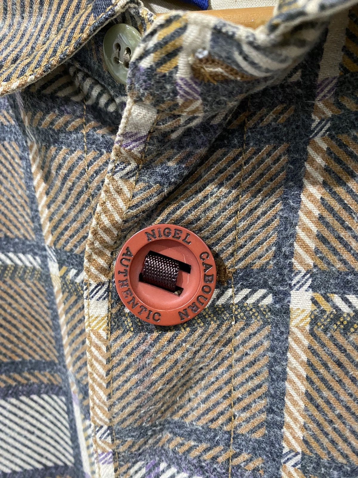 Nigel Cabourn 1990s Check and rusty Jacket Size US L / EU 52-54 / 3 - 7 Thumbnail