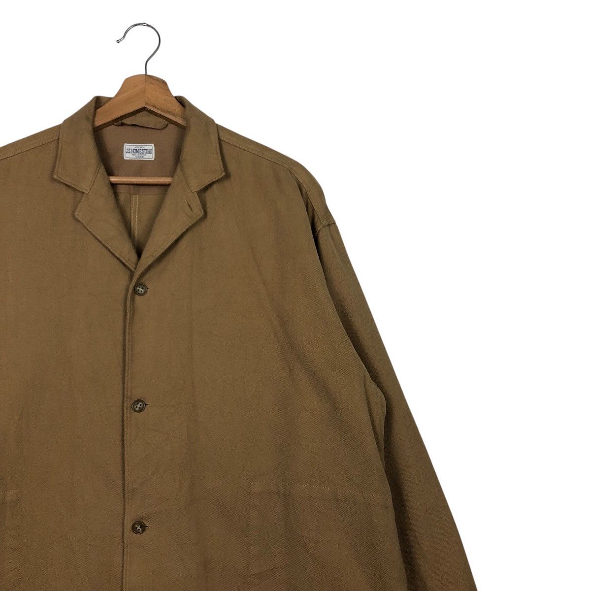 Japanese Brand 📌Vintage Chore Worker Jacket J.S Homestead Union Made Size US L / EU 52-54 / 3 - 7 Thumbnail