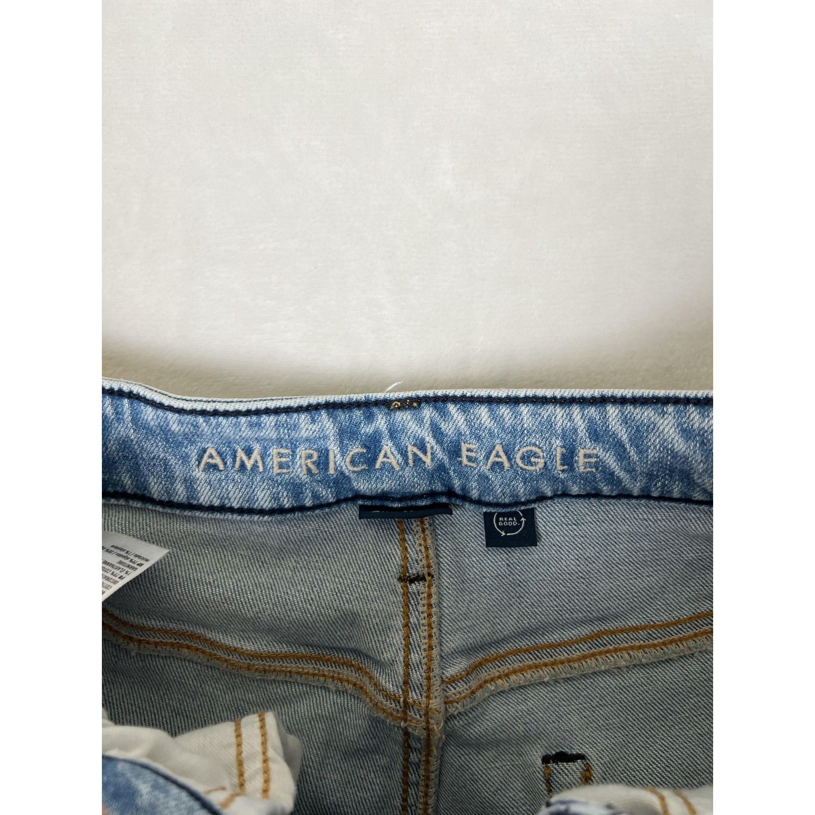 American Eagle Outfitters American Eagle Jeans Mens 28x30 Blue Skinny Light Wash Real Size US 28 / EU 44 - 5 Thumbnail