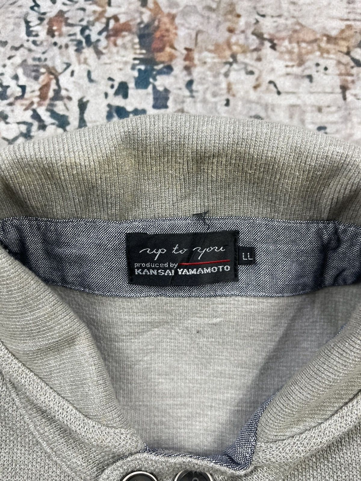 Kansai Yamamoto Kansai Yamamoto Up To You Button Up Sweatshirt Jacket Size US L / EU 52-54 / 3 - 9 Thumbnail