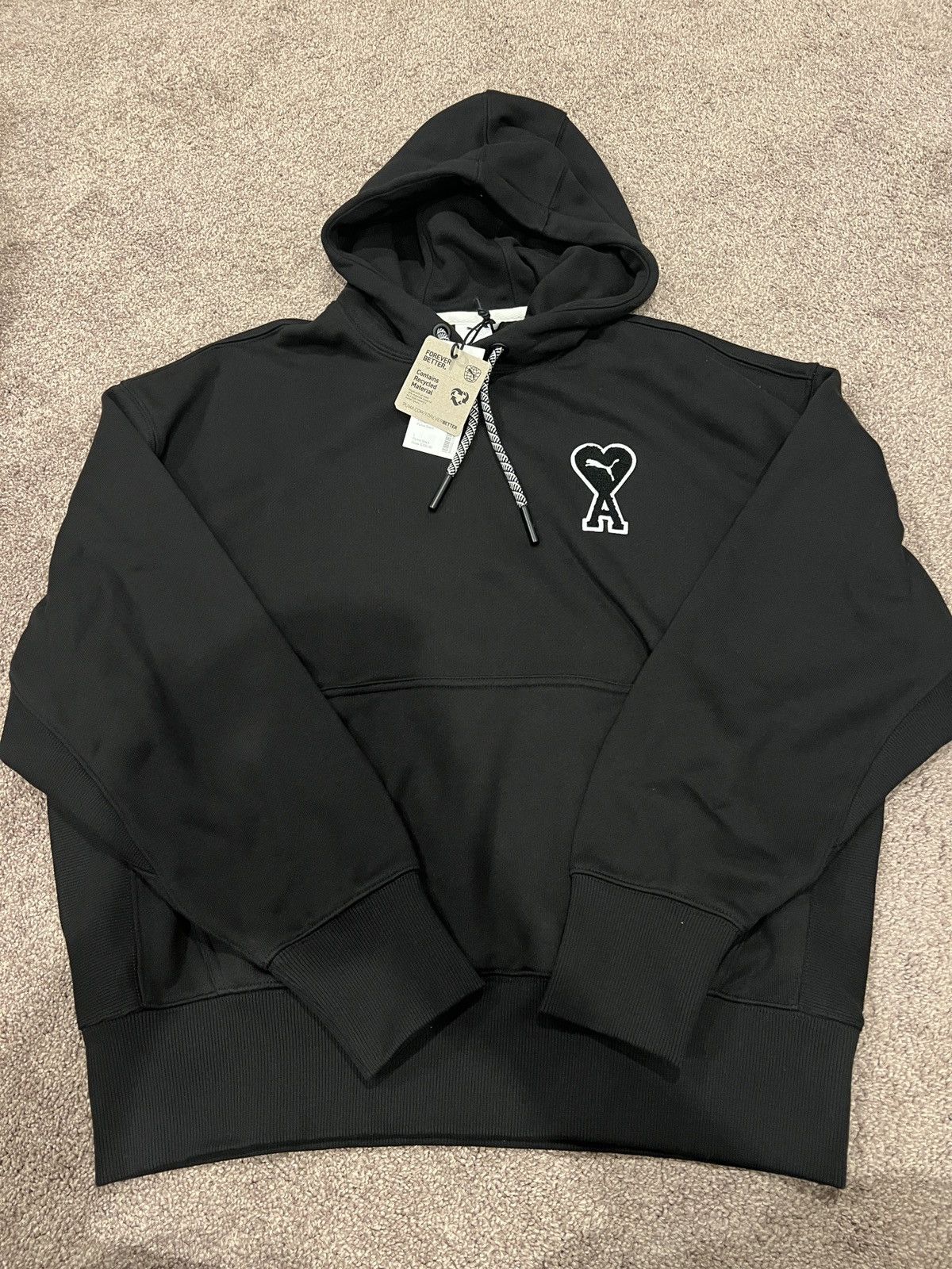 Ami Paris Hoodie Grailed