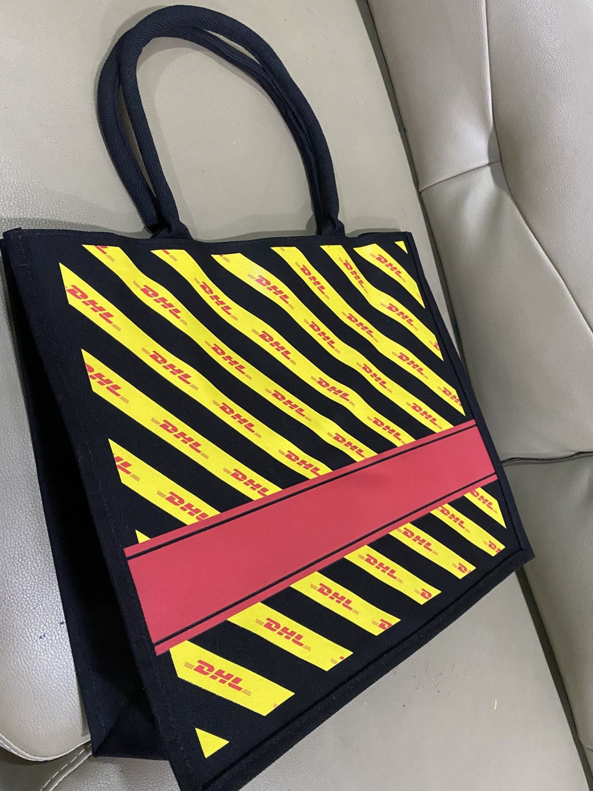DHL DHL X Christy Ng 50 Years Malaysia Shopping Tote Bag Size ONE SIZE - 12 Thumbnail