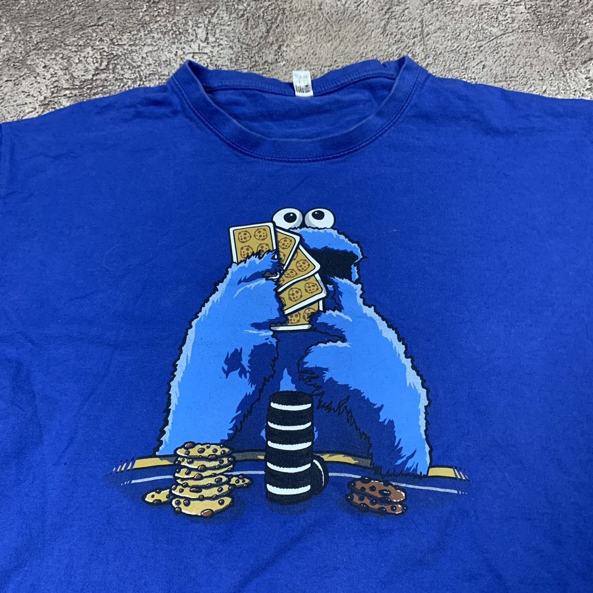 Vintage Vintage Y2K Graphic Tee Blue Streetwear Skate Relaxed XXL Size US XXL / EU 58 / 5 - 2 Thumbnail