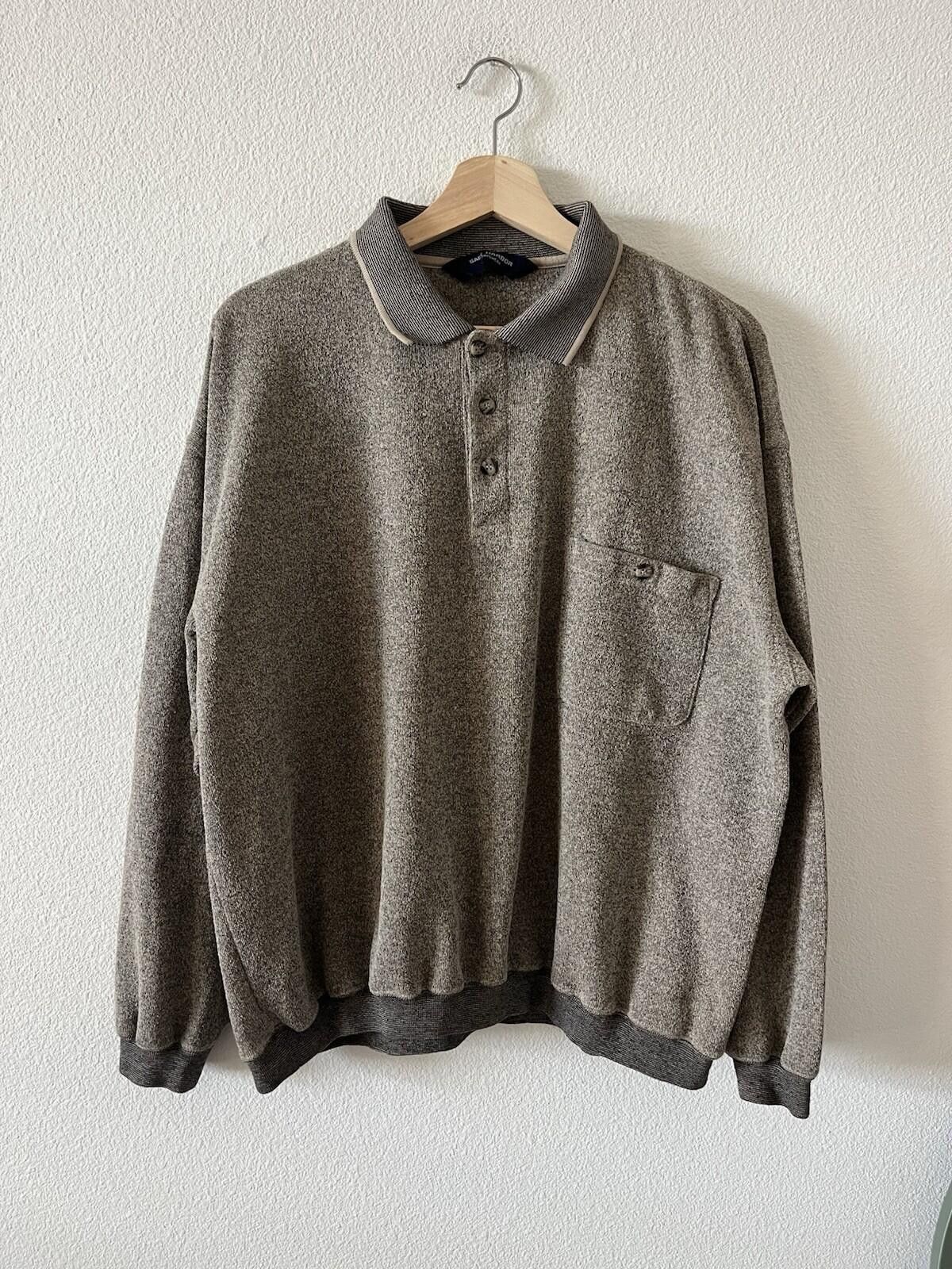 Other Safe Harbor Vintage Knit Polo Sweater Brown Speckled L⁠ Size US L / EU 52-54 / 3 - 1 Thumbnail