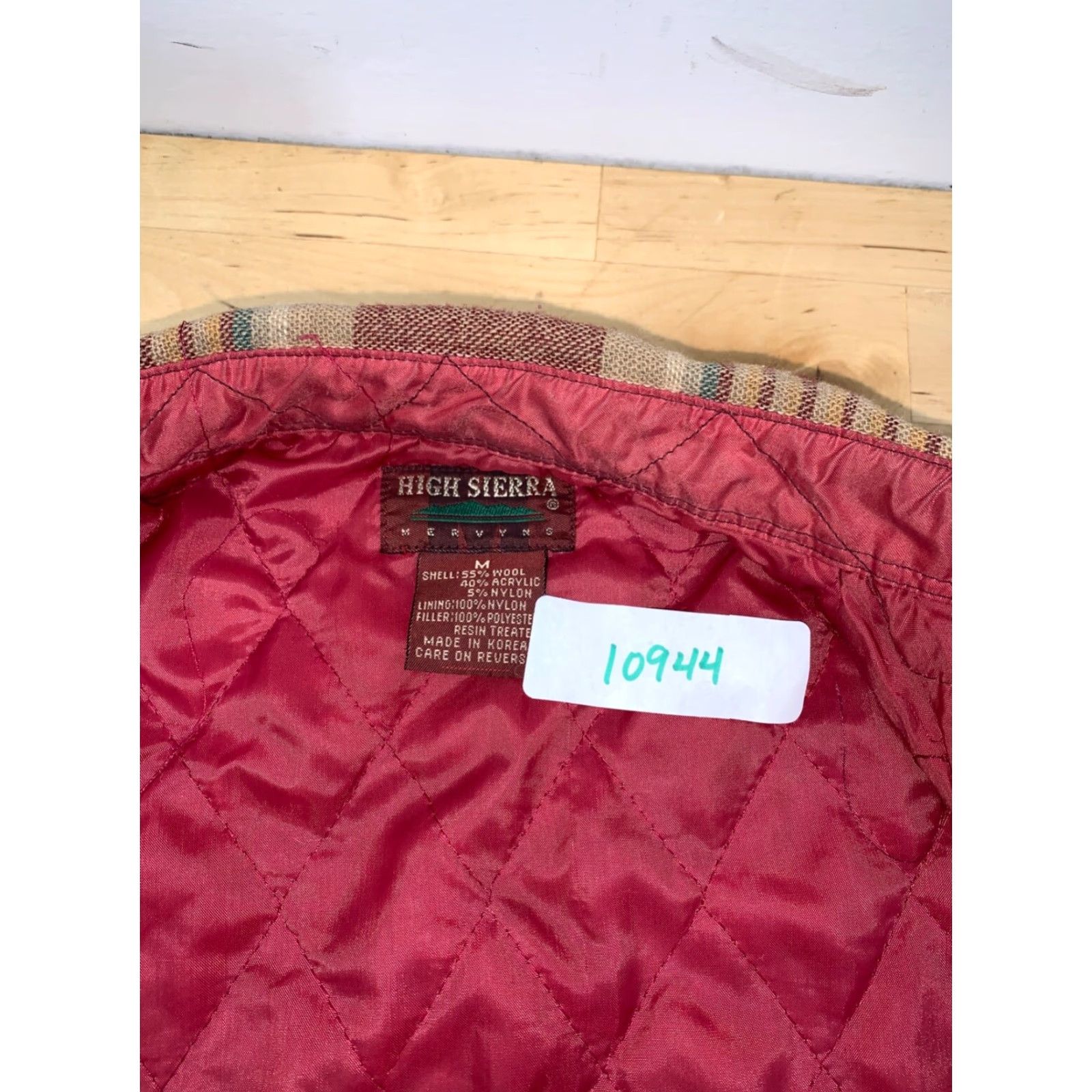 High Sierra VINTAGE High Sierra Shirt Jacket Shacket Mens M Red Flannel Plaid Lined Size US M / EU 48-50 / 2 - 2 Thumbnail