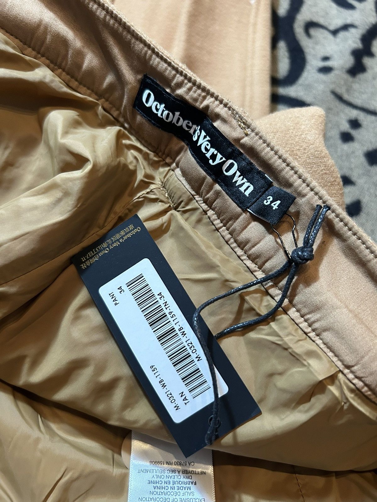 Drake × October's Very Own Octobers Very Own Wool Khaki Cargo Pants Size US 34 / EU 50 - 5 Thumbnail