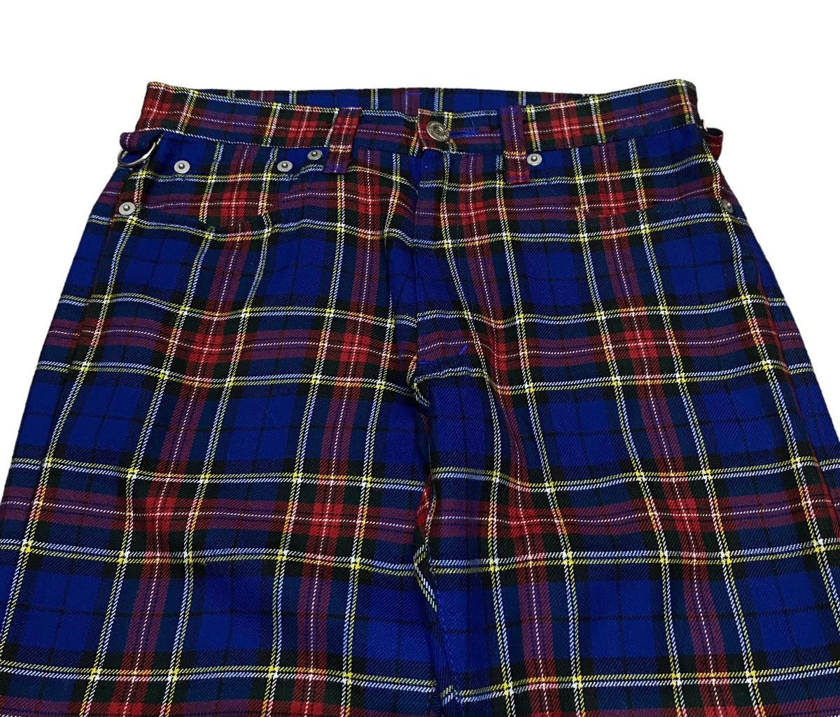 14th Addiction Rare Vintage Sexy Dynamite London Punk Bondage Pants 1990s Size US 28 / EU 44 - 3 Thumbnail
