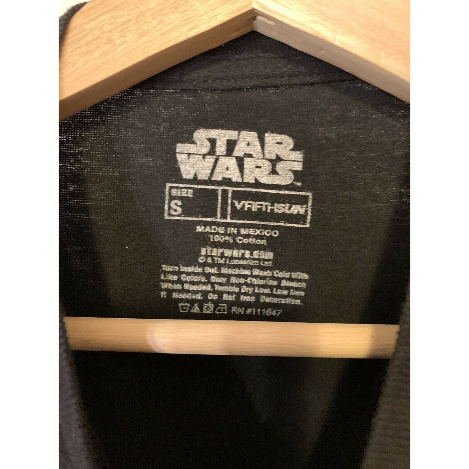 Star Wars Star Wars Rougue One Men’s Sz S T- Shirt Black Size US S / EU 44-46 / 1 - 2 Thumbnail