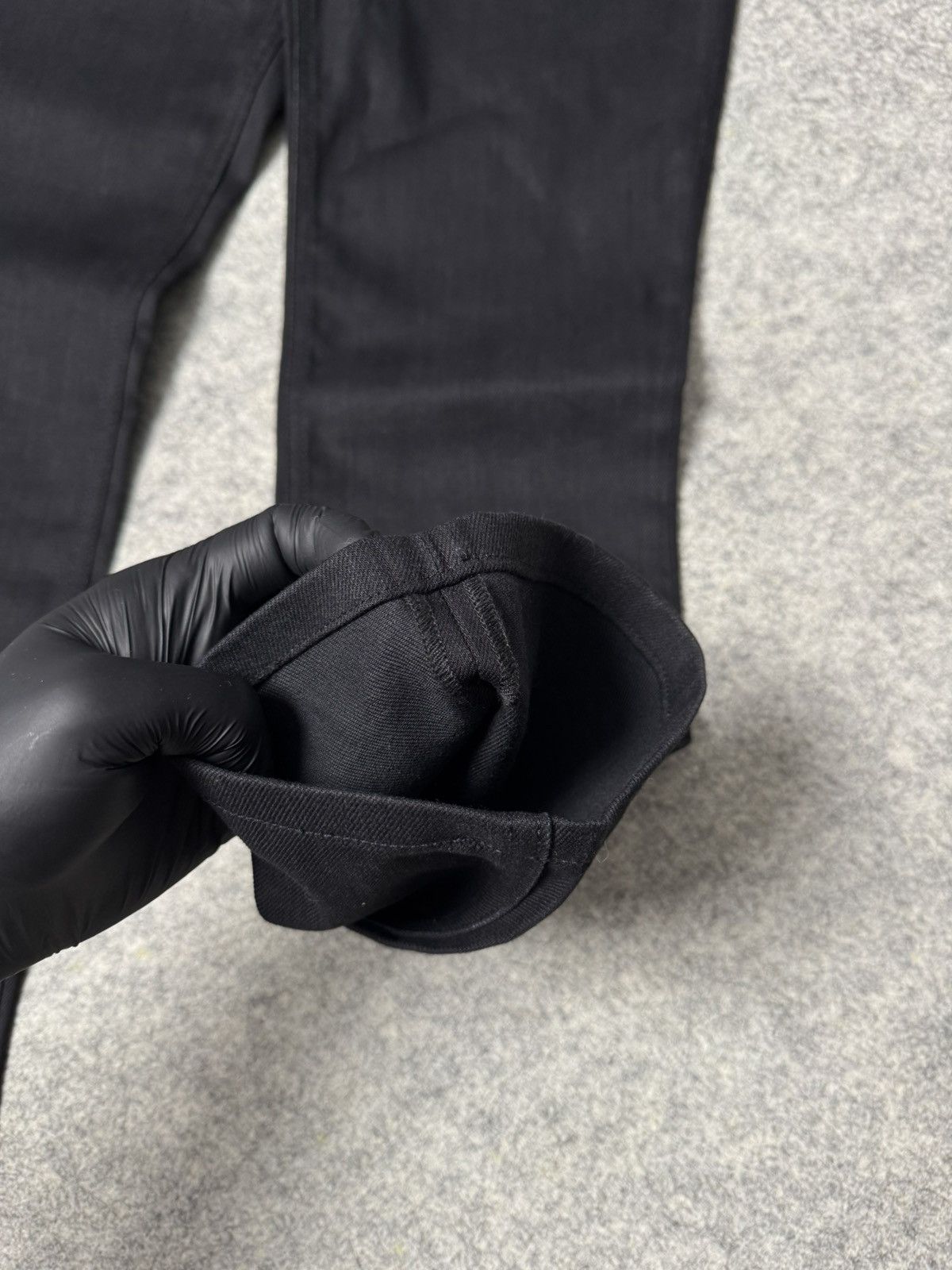 Saint Laurent Paris Saint Laurent Paris Used Black HW D27 Flared Denim Size 26" / US 2 / IT 38 - 11 Thumbnail
