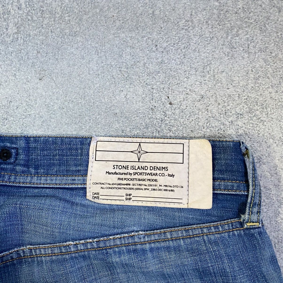 Stone Island Vintage Stone Island Jeans Size US 34 / EU 50 - 5 Thumbnail
