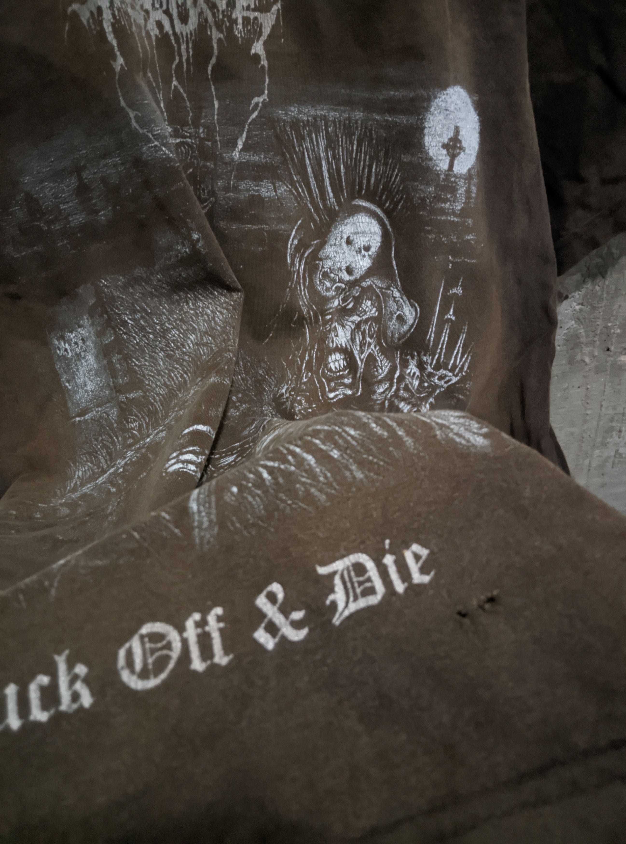 Band Tees Vintage darkthrone blackmetal sun fade distressed erd Size US L / EU 52-54 / 3 - 8 Thumbnail