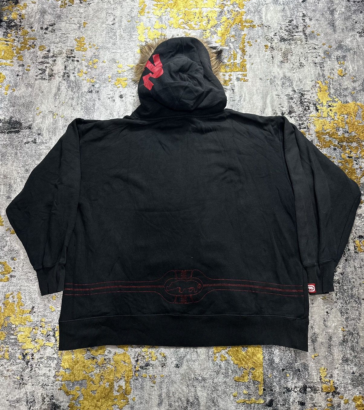 Ecko Unltd. BIG SIZE ECKOFUNCTION FUR HOODIE IFSIXWASNINE LGB STYLE Size US XXL / EU 58 / 5 - 2 Thumbnail