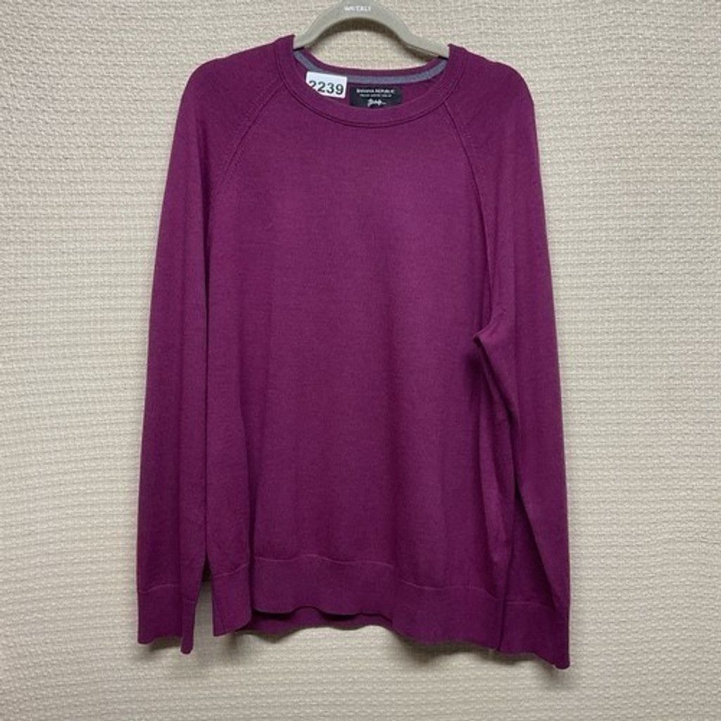Banana Republic NWOT Banana Republic Baruffa Crewneck Sweater Men Size XL Size US XL / EU 56 / 4 - 7 Thumbnail