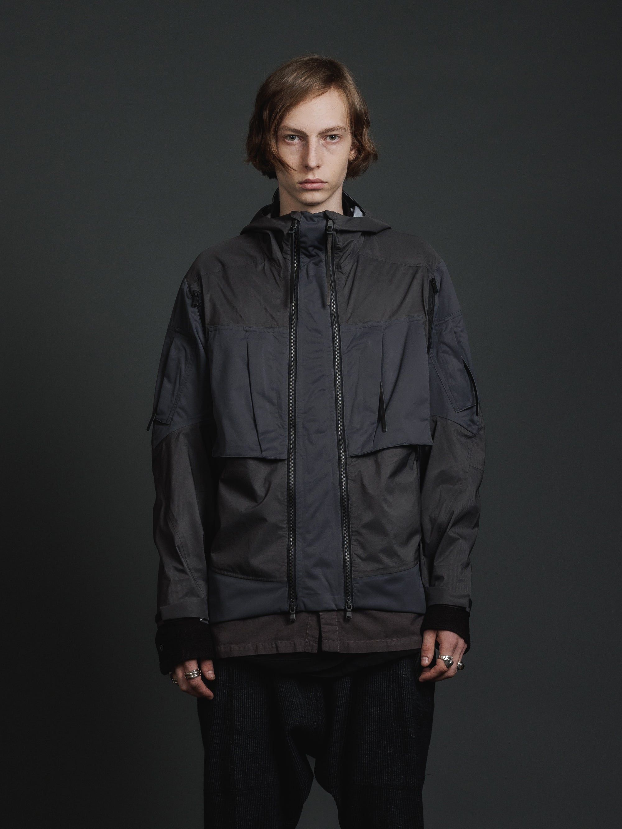 The Viridi-anne Black Water-Repellent Jacket Size US M / EU 48-50 / 2 - 11 Thumbnail
