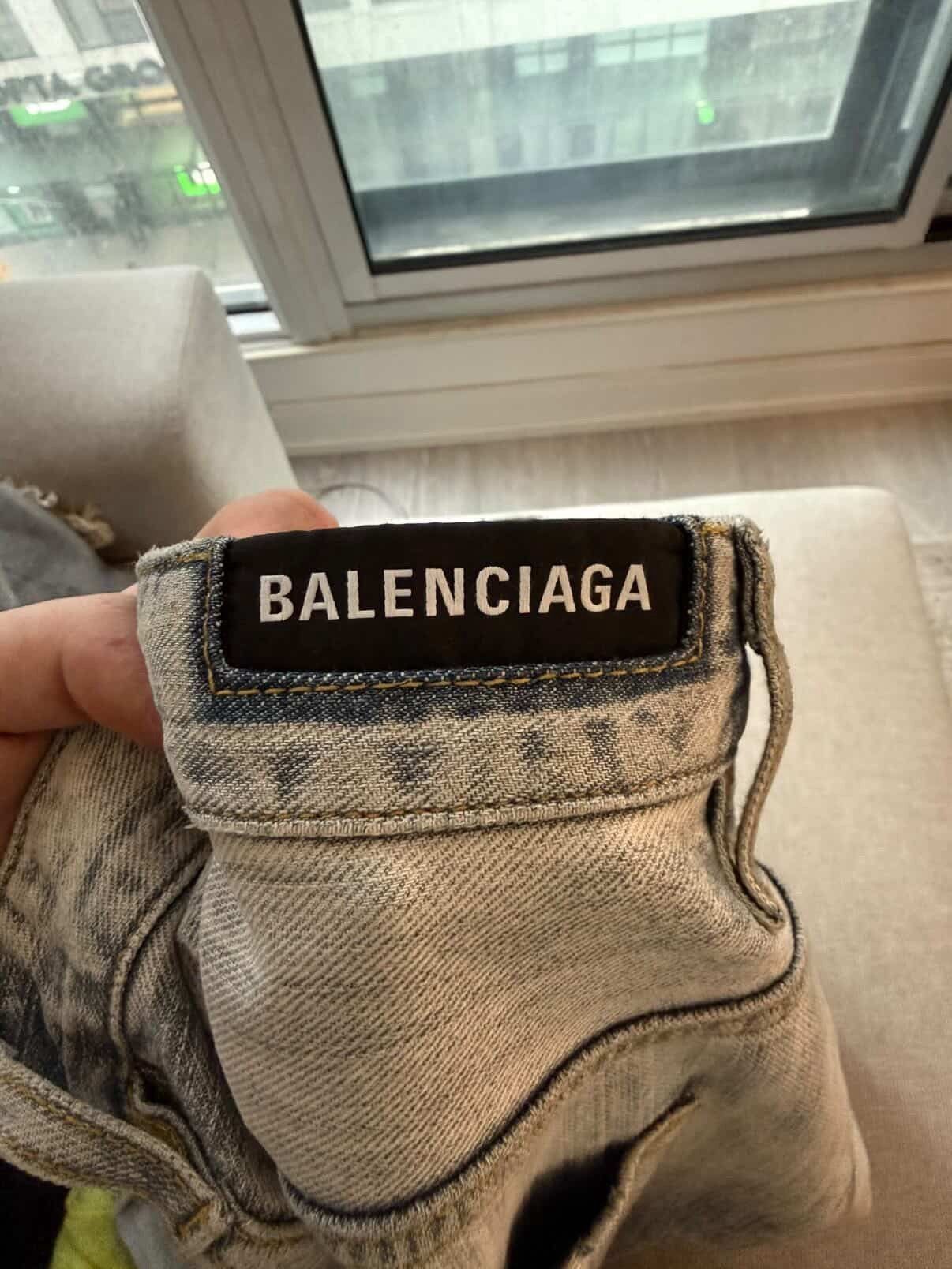 Balenciaga Balenciaga Bleached Ring Denim Size US 30 / EU 46 - 5 Thumbnail