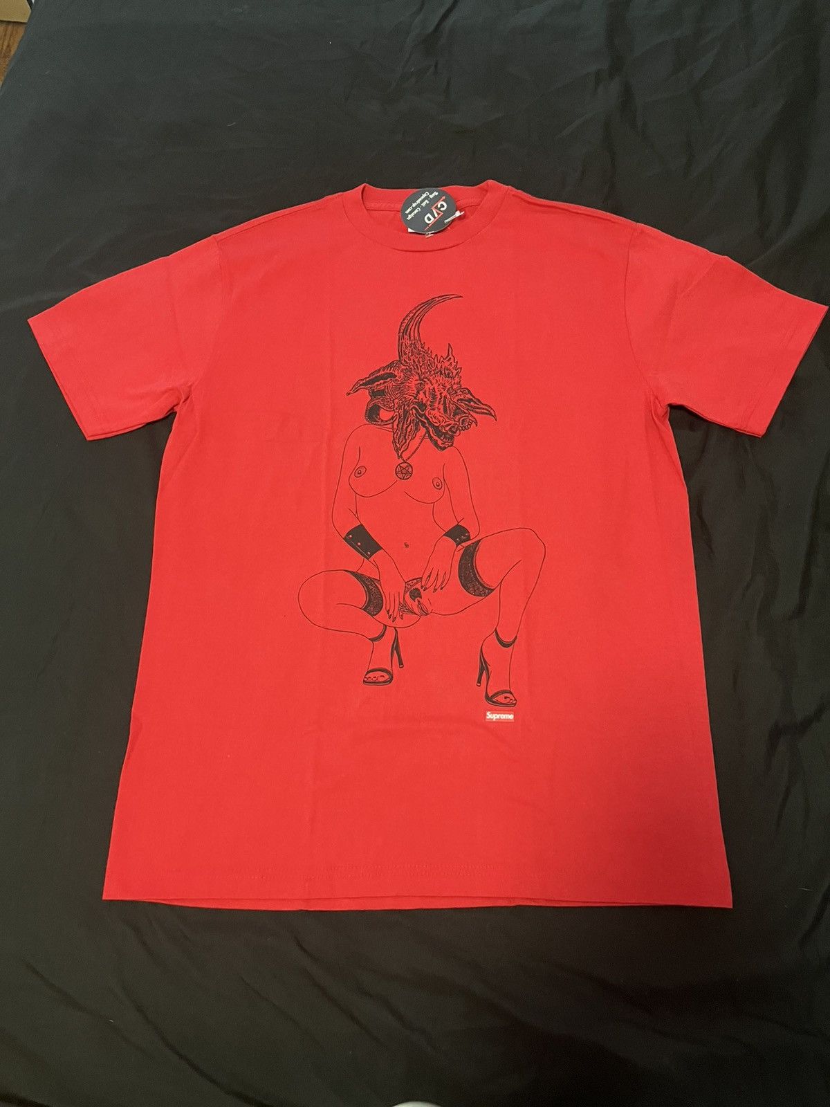 Supreme Supreme suck my cunt tee red Size US L / EU 52-54 / 3 - 1 Thumbnail