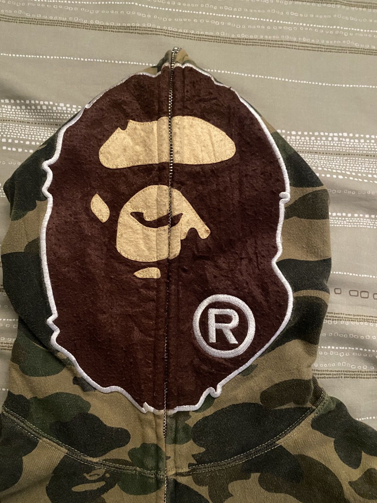 Bape 1st Camo 2nd Ape Full Zip Hoodie Size US M / EU 48-50 / 2 - 2 Thumbnail