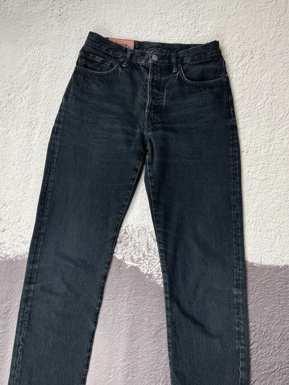 Acne Studios Acne Studios Bla Konst Jeans Black Overdye Fly Fits Unisex Size 27" / US 4 / IT 40 - 5 Thumbnail