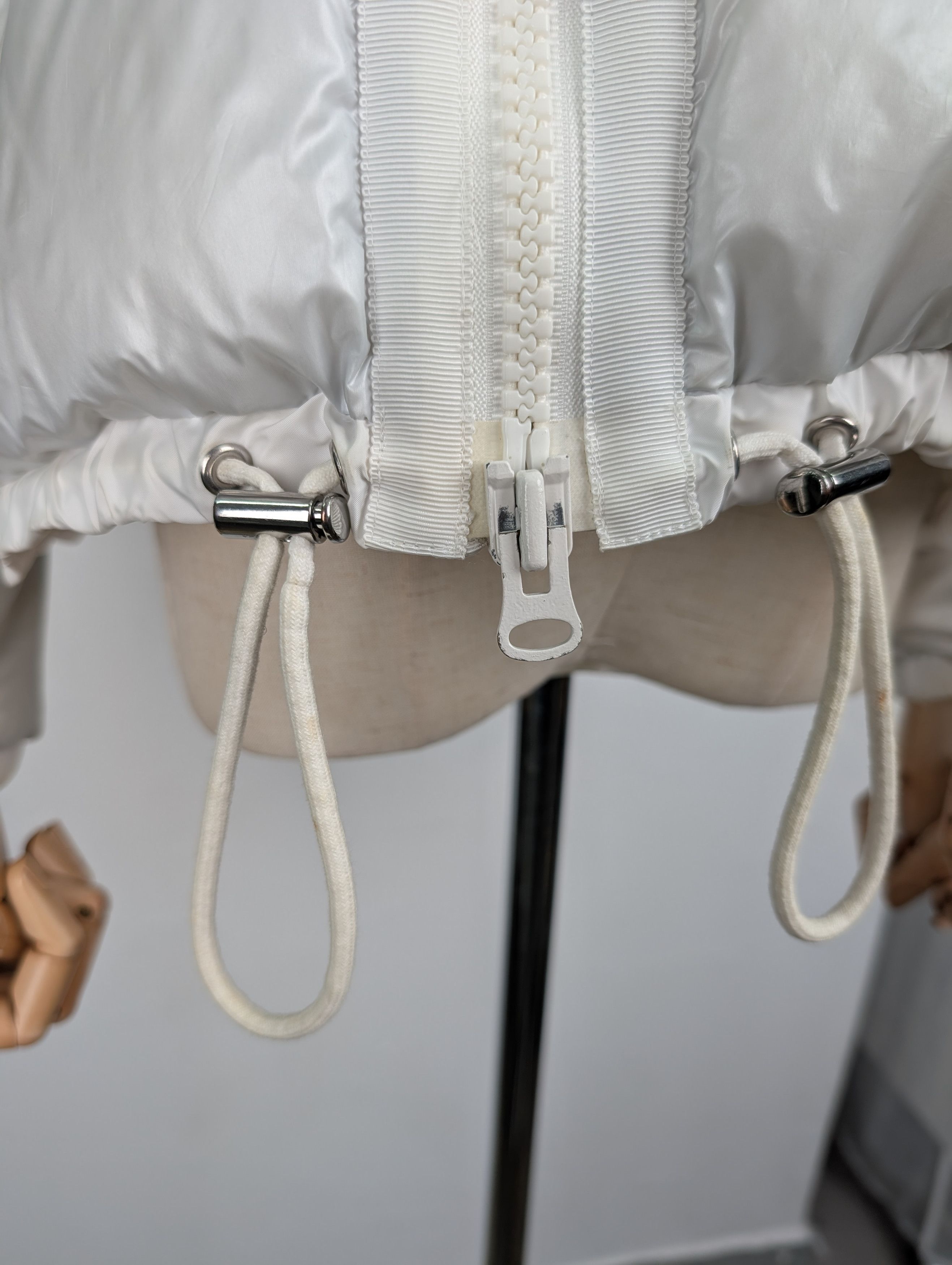 Sacai Sacai Luck Pearl White Down Puffer Jacket Size S / US 4 / IT 40 - 4 Thumbnail