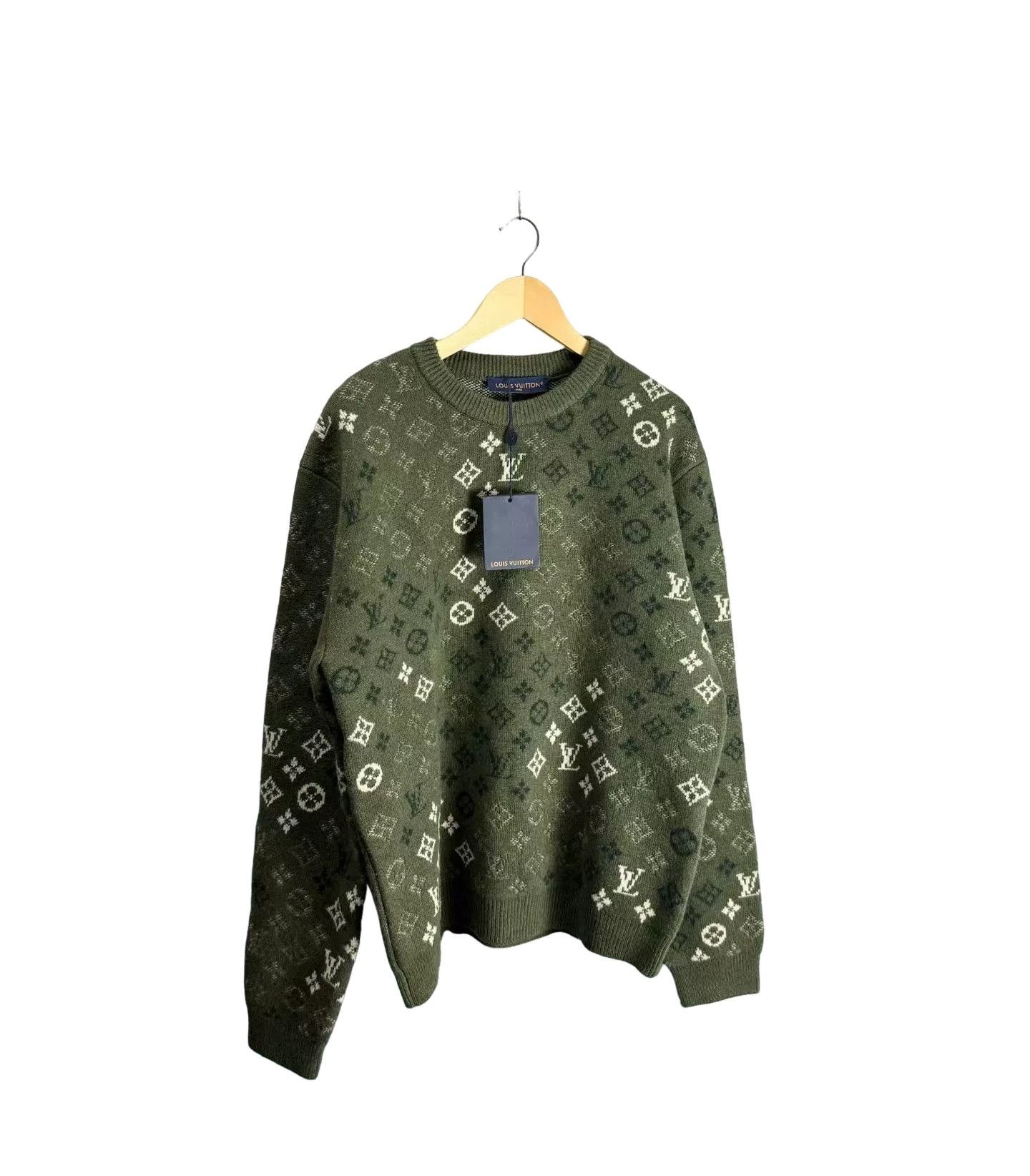 Louis Vuitton Louis Vuitton Monogram Gradient Sweater Size XL Size US XL / EU 56 / 4 - 1 Thumbnail