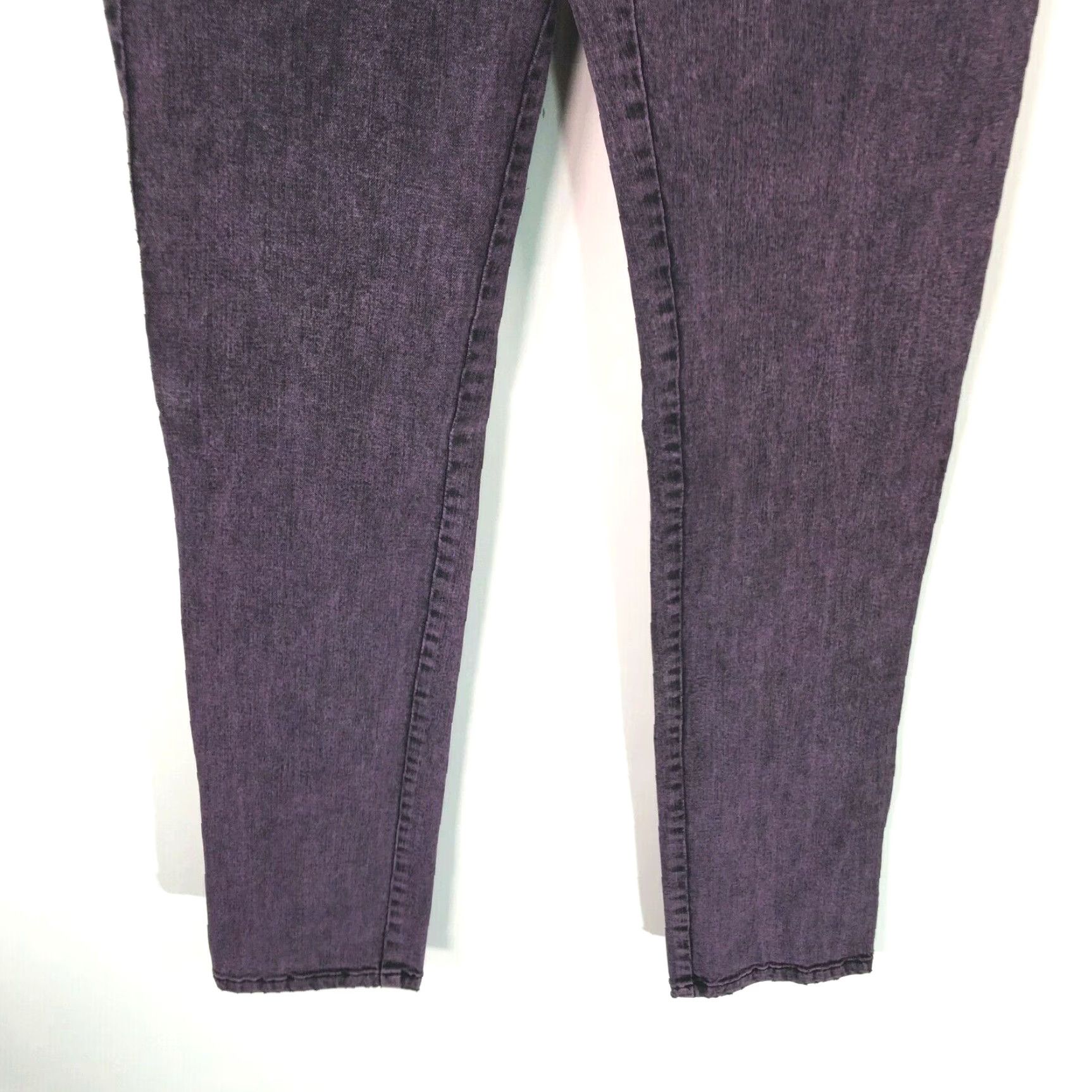 Vintage Heritage 1981 Womens Skinny Jeans Size 28 Purple Denim Casual Regular Size 28" / US 6 / IT 42 - 4 Thumbnail