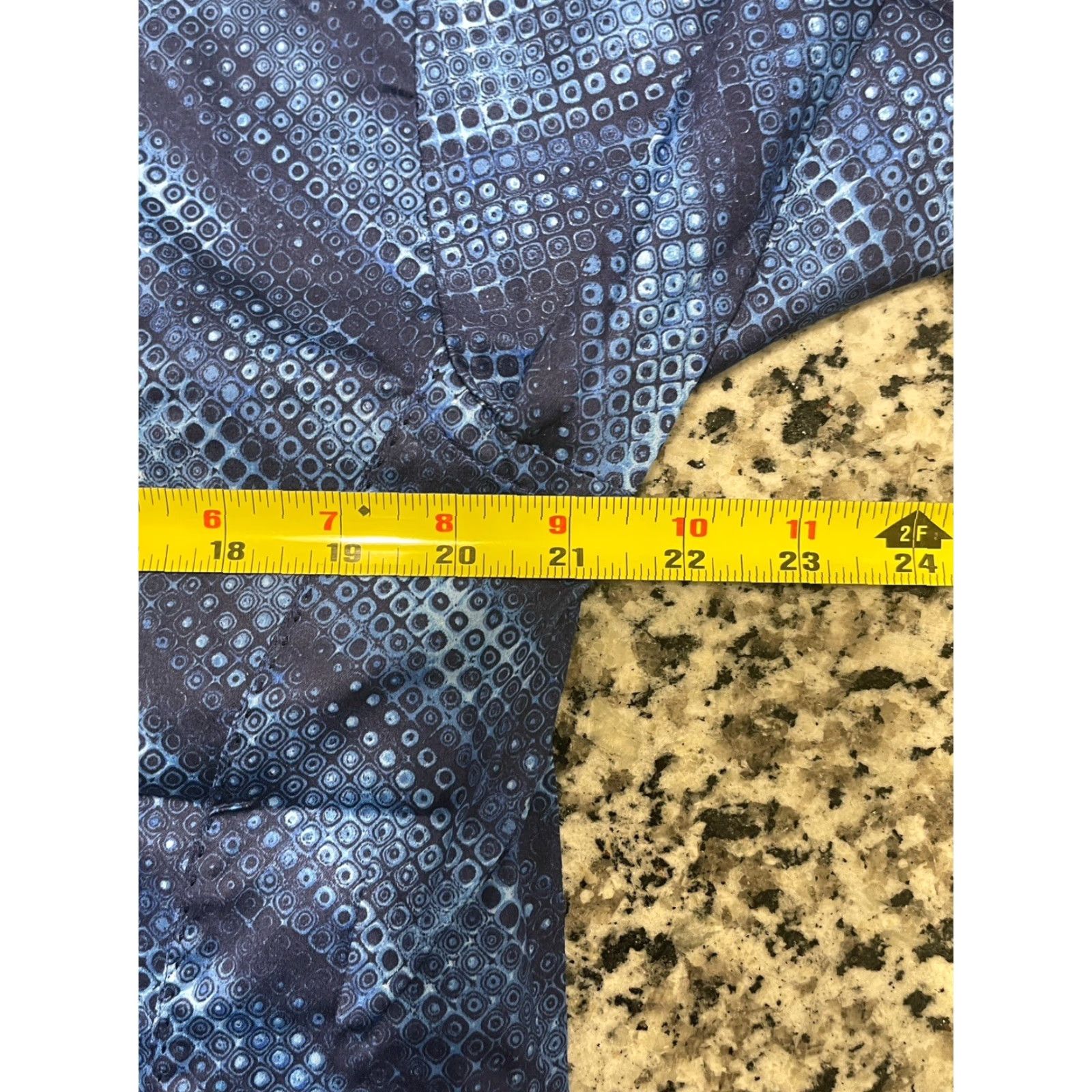 Vintage Absolute Rebellion Shirt Mens Medium Blue Geometric Slim Fit Long Sleeve Button-Up Shirt Size US M / EU 48-50 / 2 - 6 Thumbnail