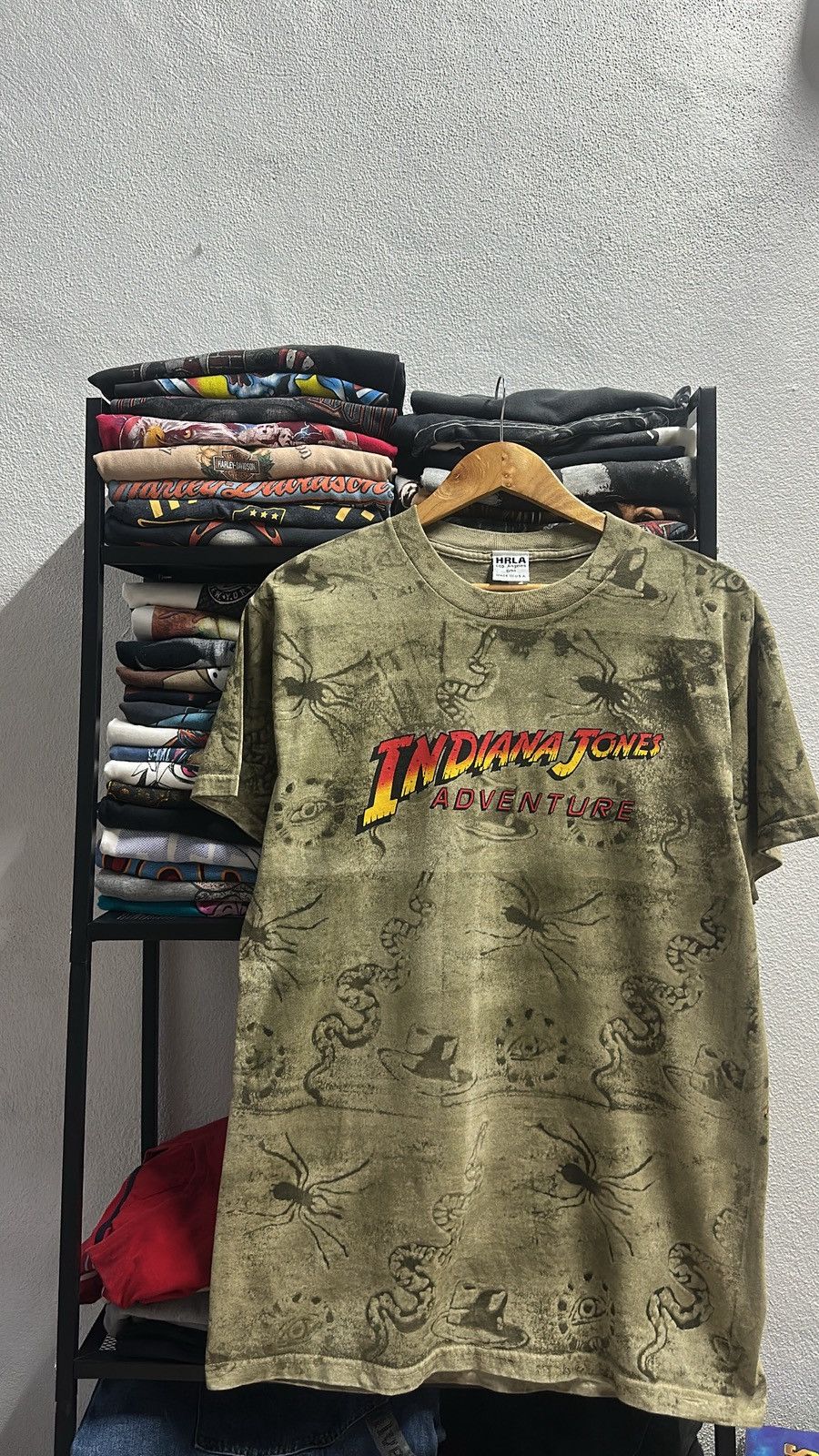 Other RARE🔥 Vtg 90s Indiana Jones ovp tee Size US M / EU 48-50 / 2 - 1 Thumbnail