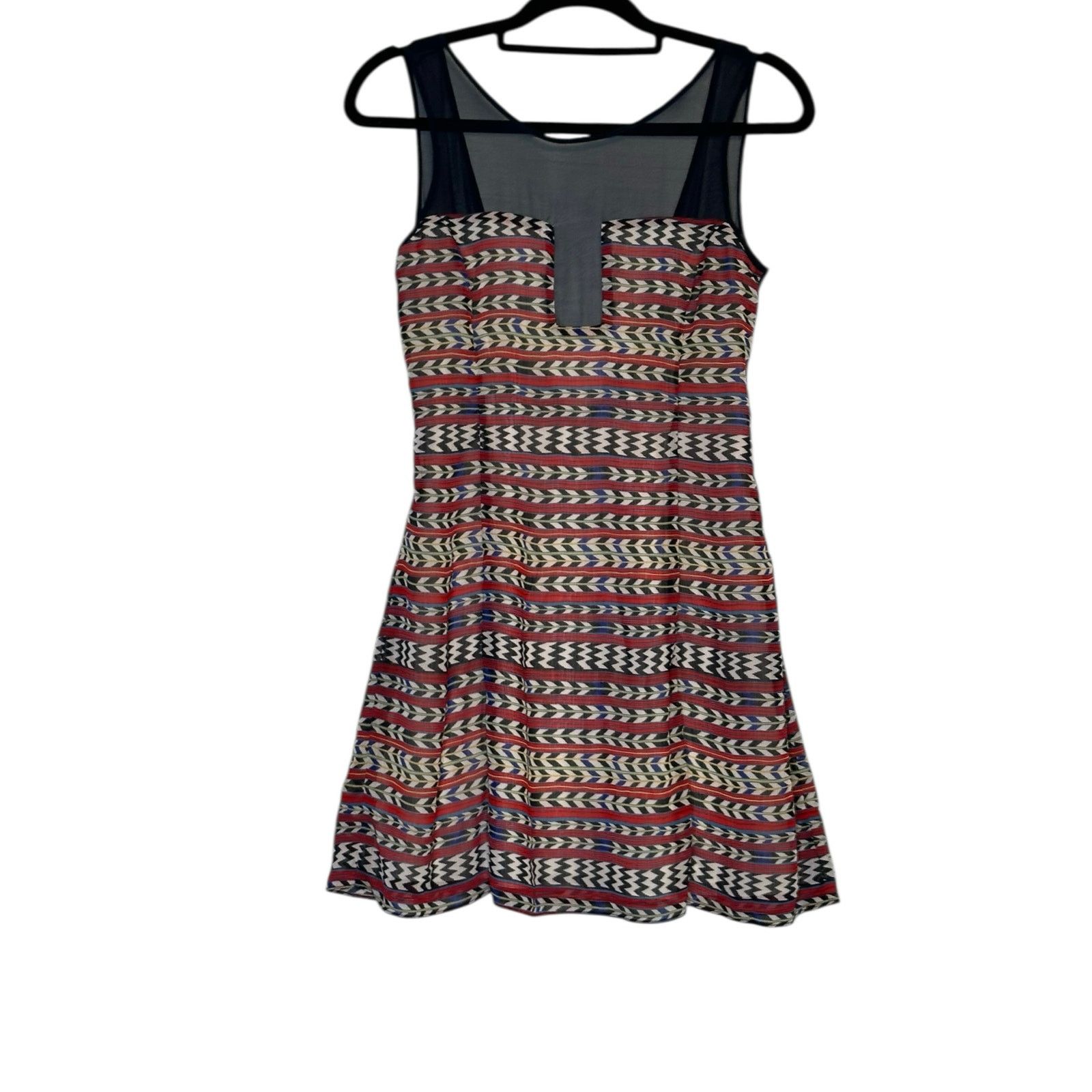 Mara Hoffman Mara Hoffman Red Blue Combo Stripe Mini Dress 0 Size XS / US 0-2 / IT 36-38 - 13 Thumbnail