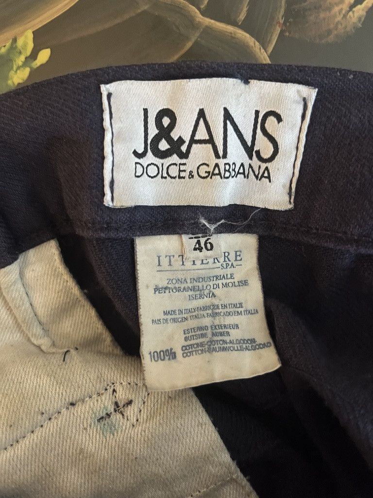 Dolce & Gabbana vintage Dolce & Gabbana adjustable waist trousers Size US 30 / EU 46 - 4 Thumbnail