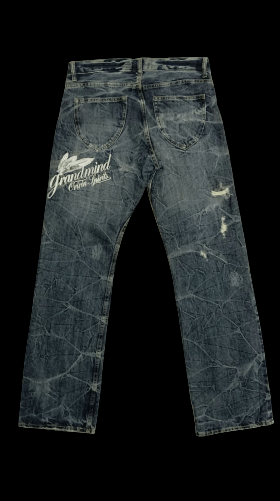 Oririn Jeans Distressed Denim pants