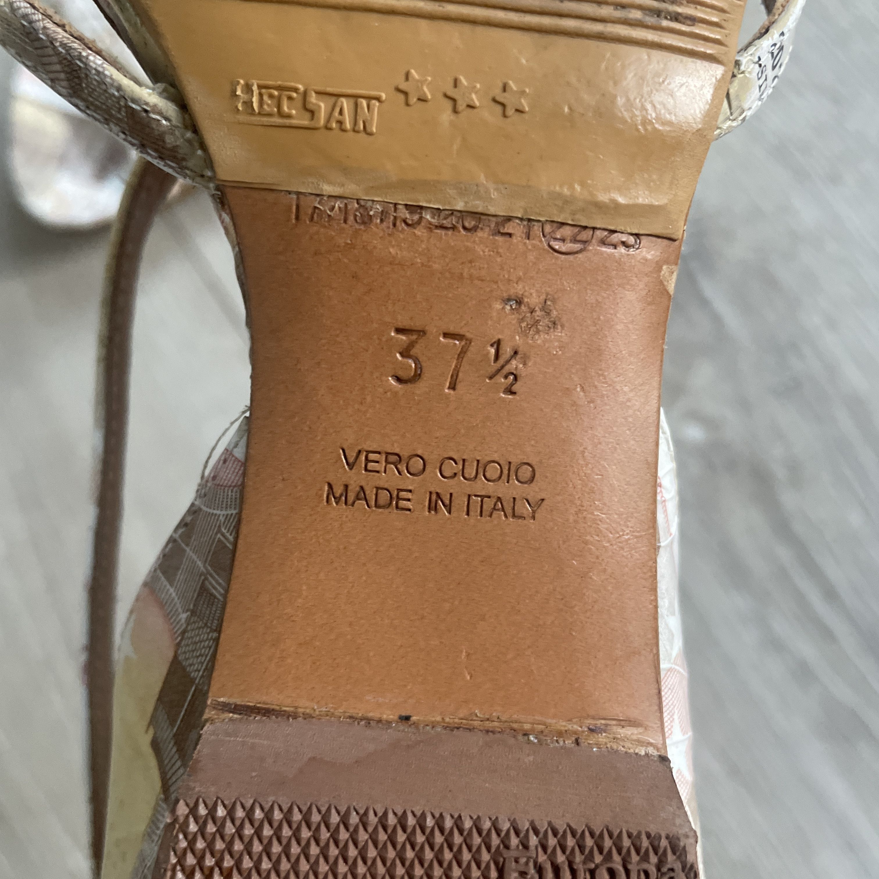 Maison Margiela Martin Margiela SS08 50€ bill sandals Size US 7.5 / IT 37.5 - 6 Thumbnail