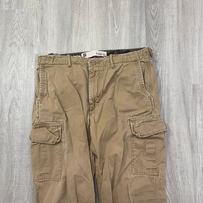 Gap VINTAGE Y2K Gap Boot Fit Baggy Cargo Pants Size 36 x 34