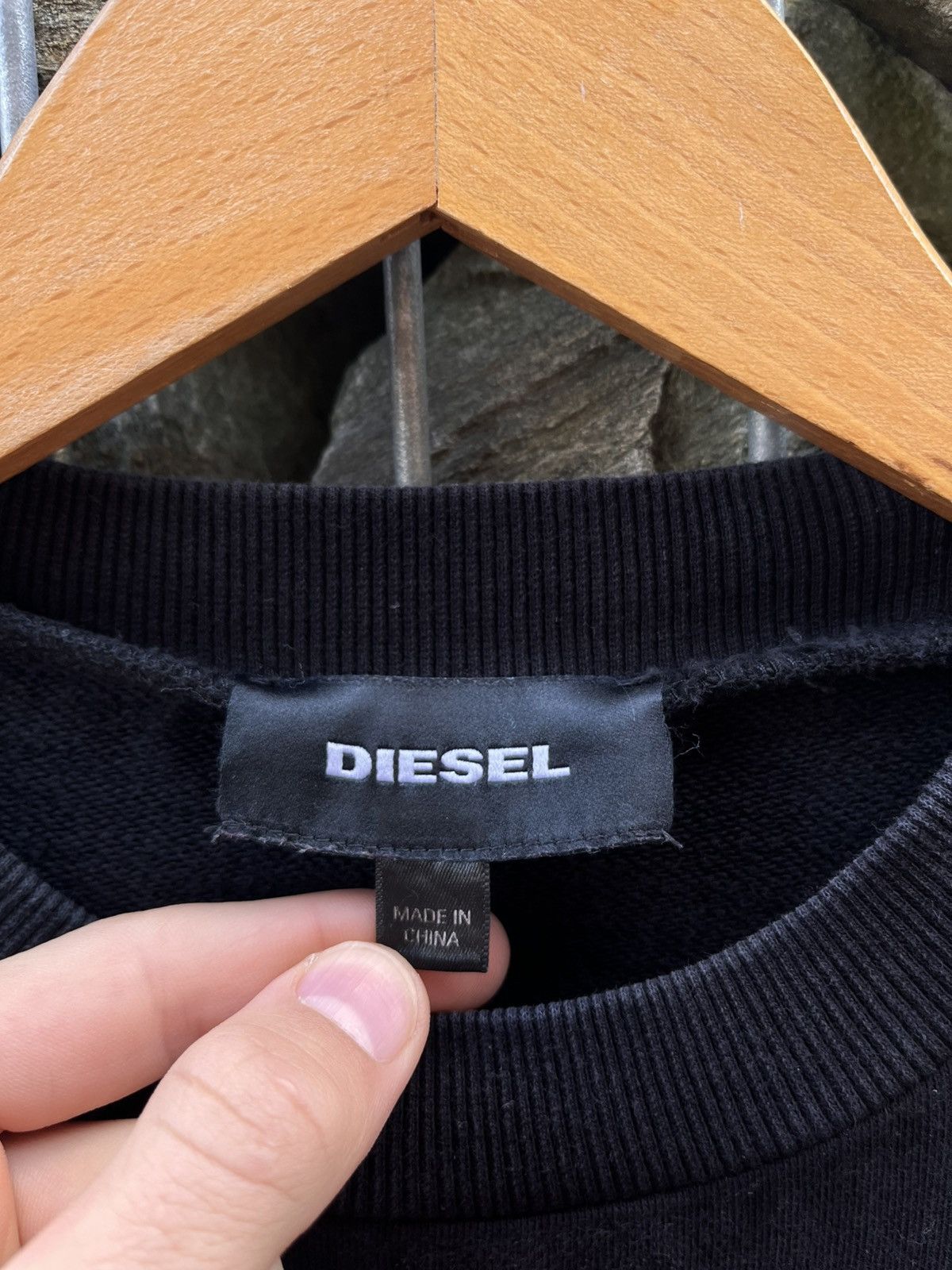 Diesel Diesel Eagle Rare Embroidered Sweatshirt Logo Y2k Size US M / EU 48-50 / 2 - 6 Thumbnail