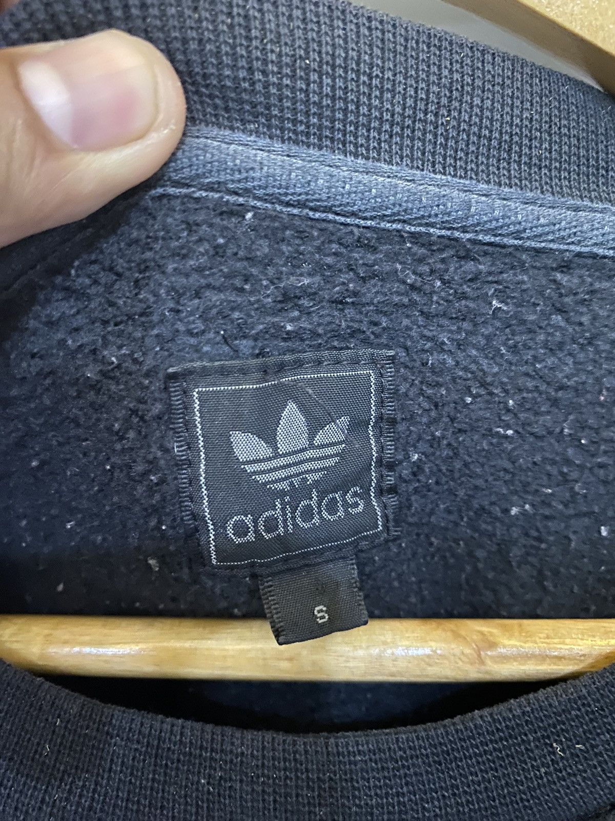 Adidas × Vintage Vintage Adidas Big Logo Sweatshirt Size US S / EU 44-46 / 1 - 6 Thumbnail
