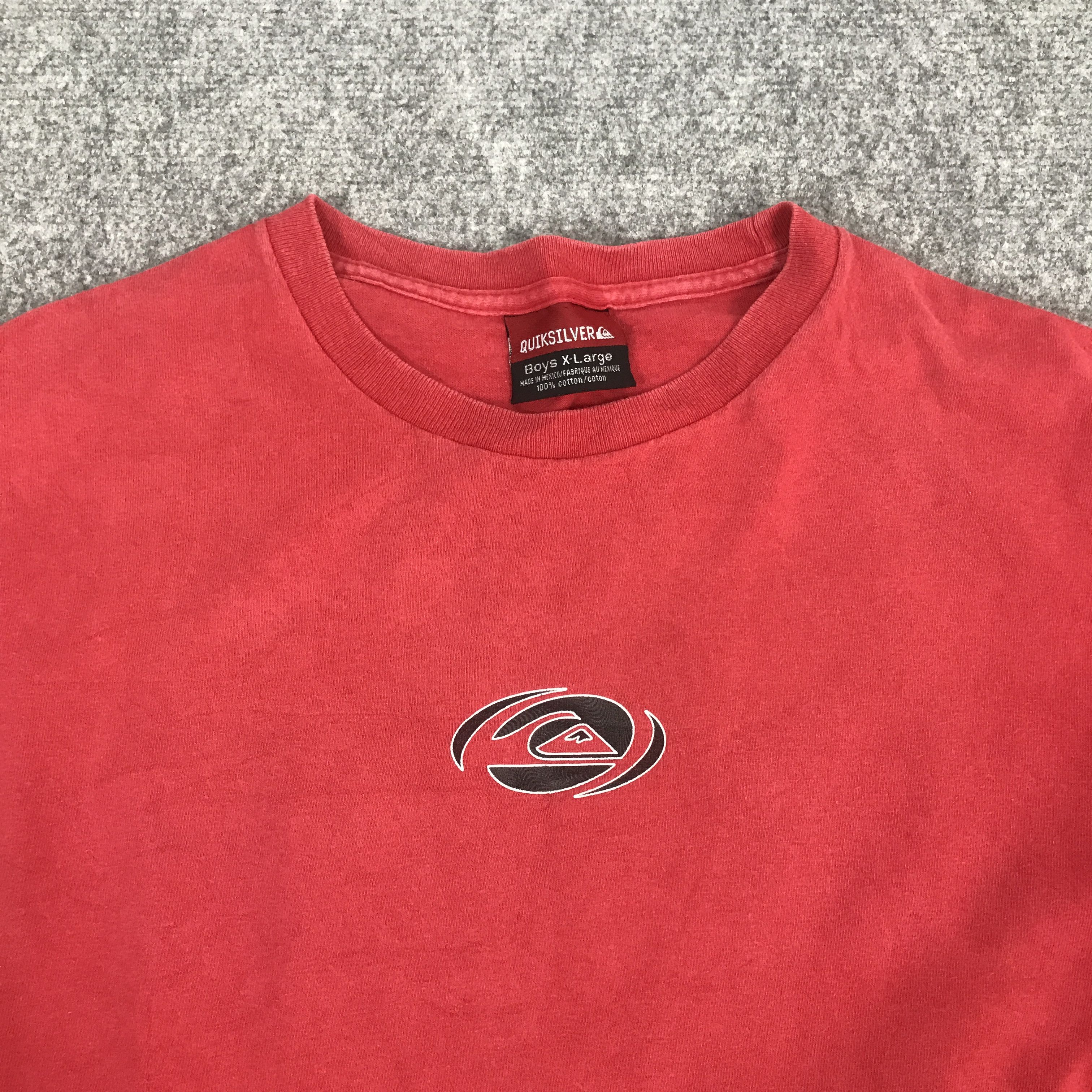 Quiksilver Rare Quiksilver Big Logo t-shirt Size US M / EU 48-50 / 2 - 6 Thumbnail