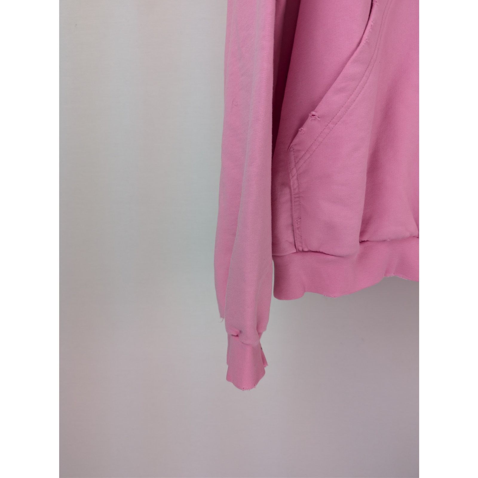 Balenciaga o1rshd1 Hand Drawn BB Icon Moll Boucle Large Fit Hoodie Pink Size US XL / EU 56 / 4 - 6 Thumbnail
