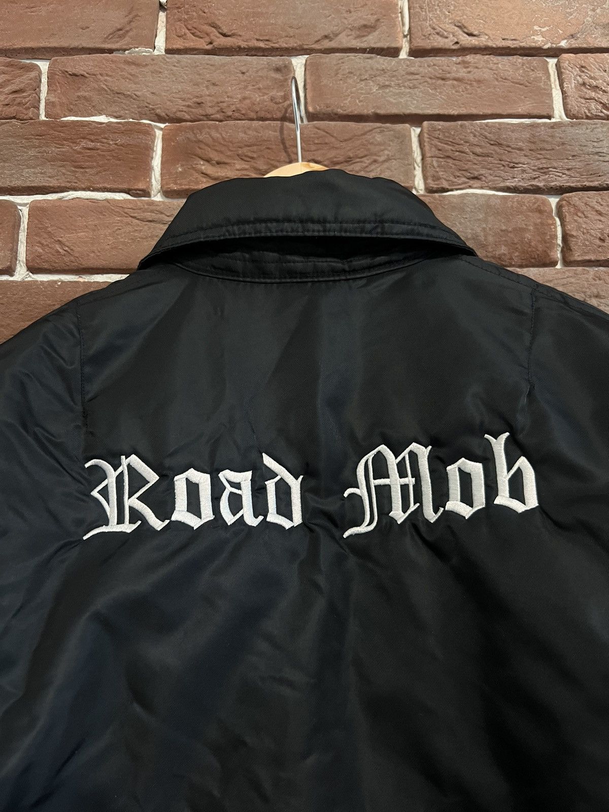 Vintage Ma1 Flyer Black Vintage Nylon Bomber Jacket BoxyFit Oversize Size US XL / EU 56 / 4 - 4 Thumbnail