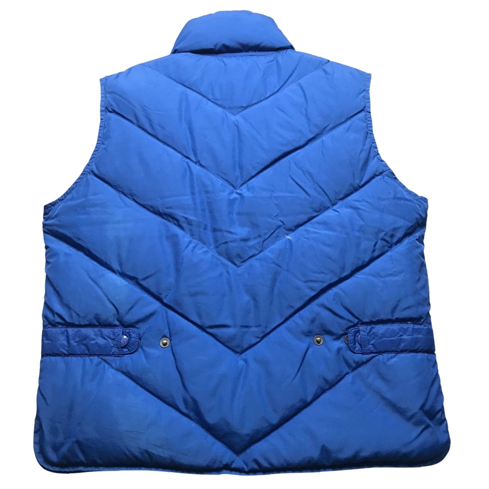 Eddie Bauer VINTAGE Eddie Bauer Puffer Vest Jacket Mens M Sleeveless Blue Goose Down Zip Pockets All Seasons 90s Casual Short Jacket/Coat Size US M / EU 48-50 / 2 - 5 Thumbnail