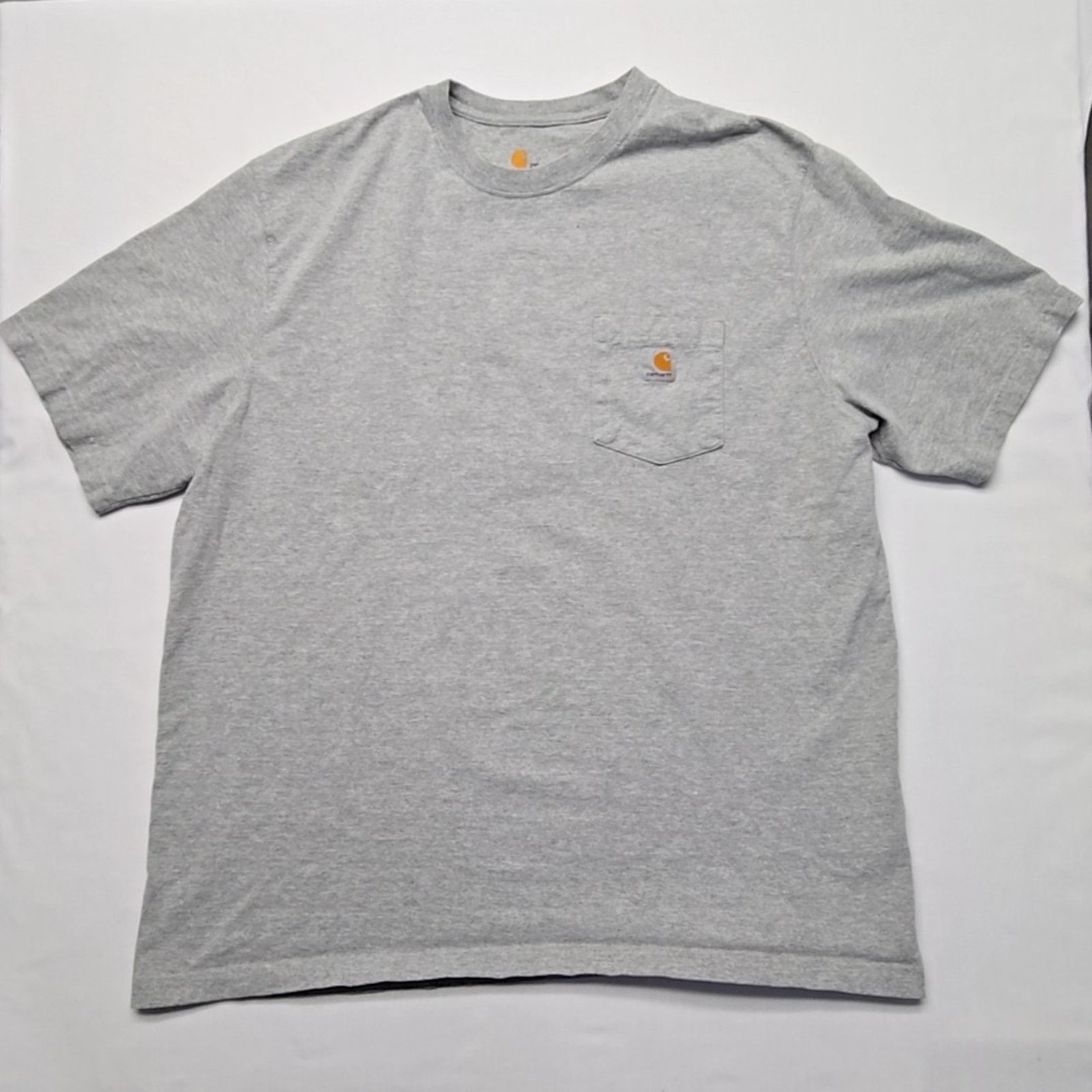 Carhartt Carhartt Pocket T-Shirt Heather Gray Mens 2XL Workwear Tee Size US XXL / EU 58 / 5 - 1 Thumbnail