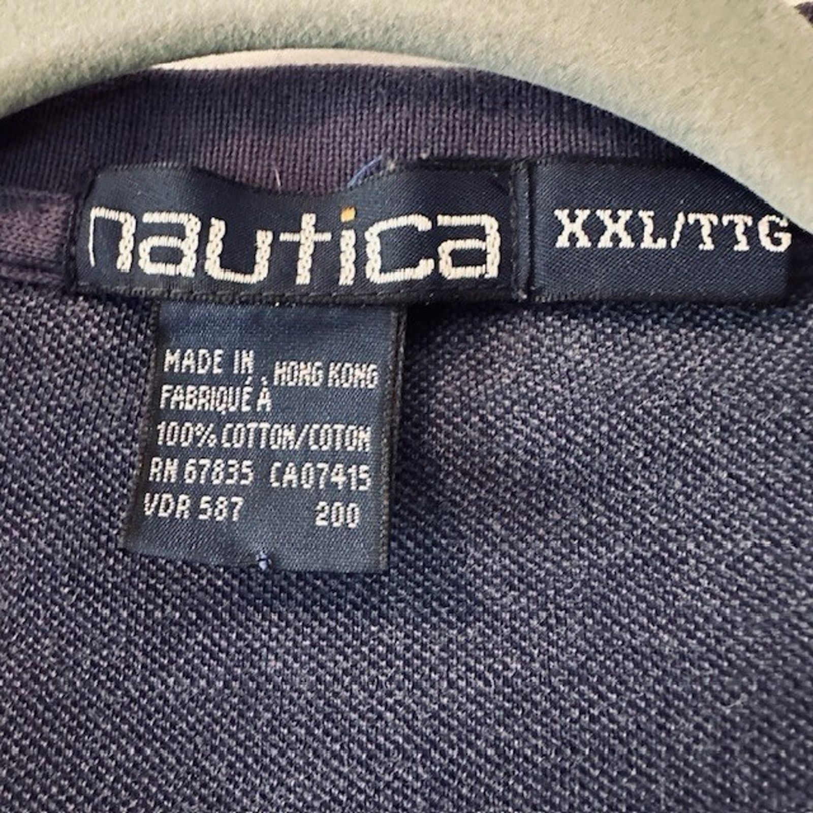 Nautica Nautica Vintage Lighthouse & Sailboat Print Polo Mens XXL Size US XXL / EU 58 / 5 - 2 Thumbnail