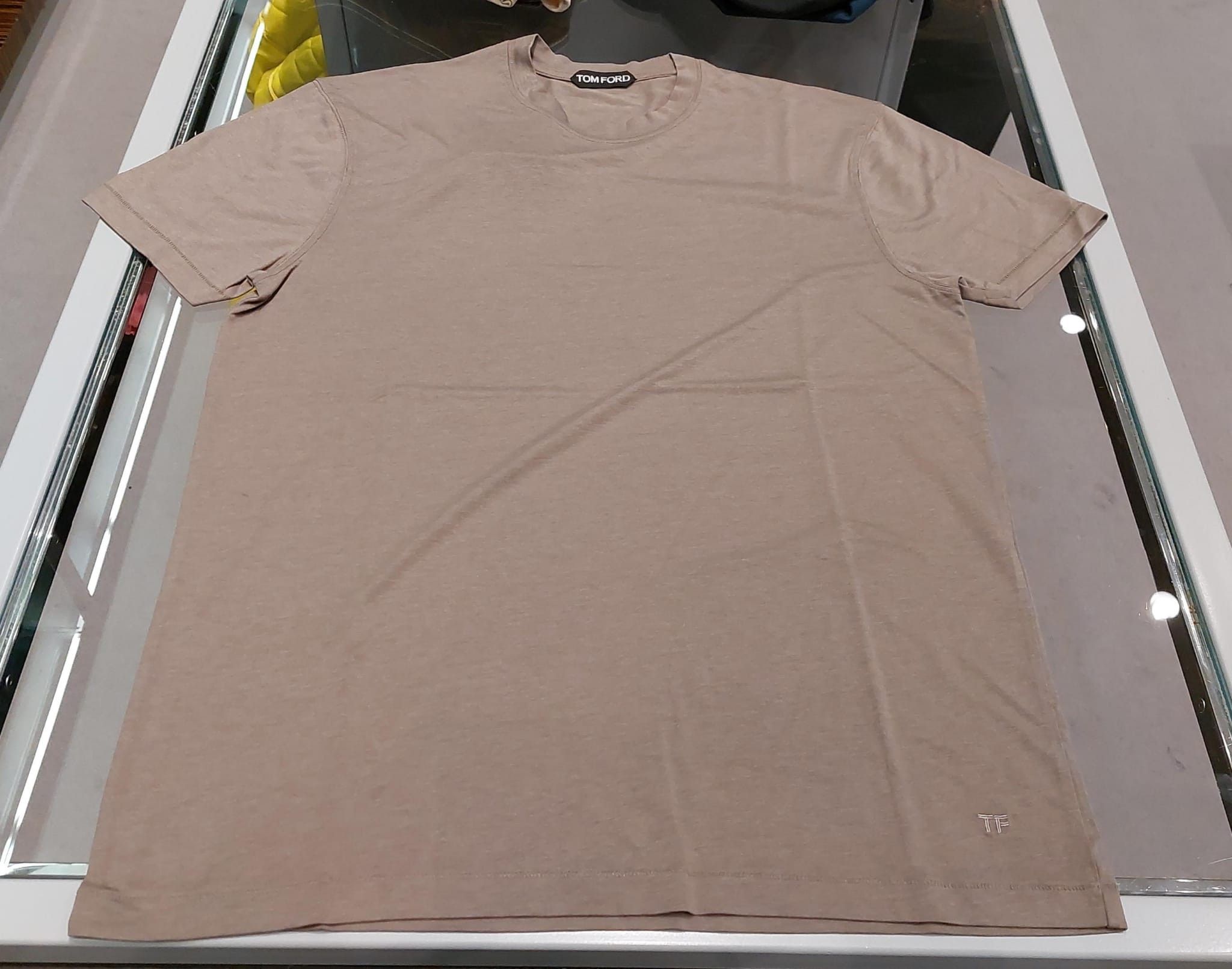 Tom Ford o1loc1c0824 TFJ950 T-Shirt in Brown Size US S / EU 44-46 / 1 - 1 Thumbnail