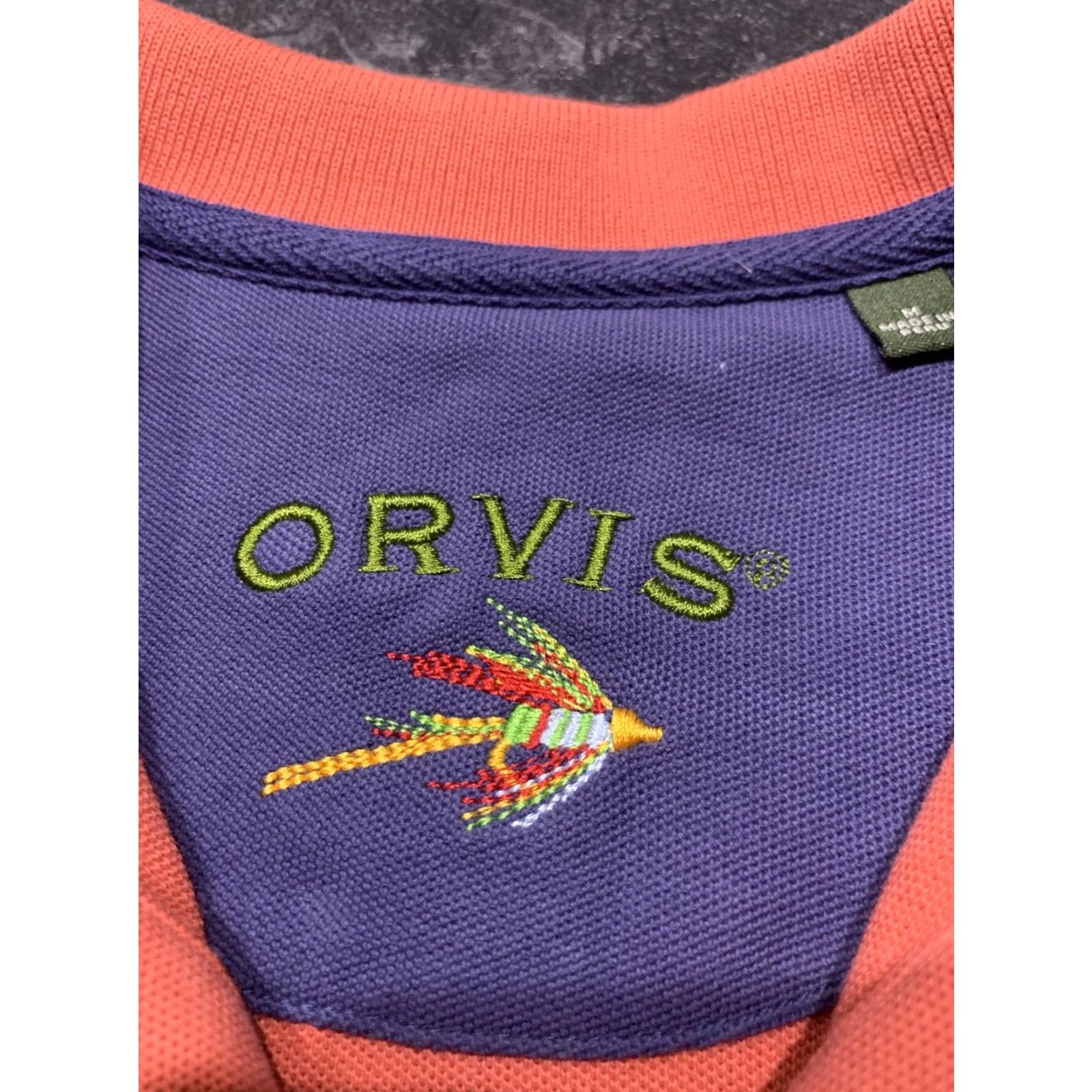 Orvis Orvis Signature Polo Shirt Red M Heavy Cotton Fishing Mens Short Sleeve Large Size US M / EU 48-50 / 2 - 4 Thumbnail