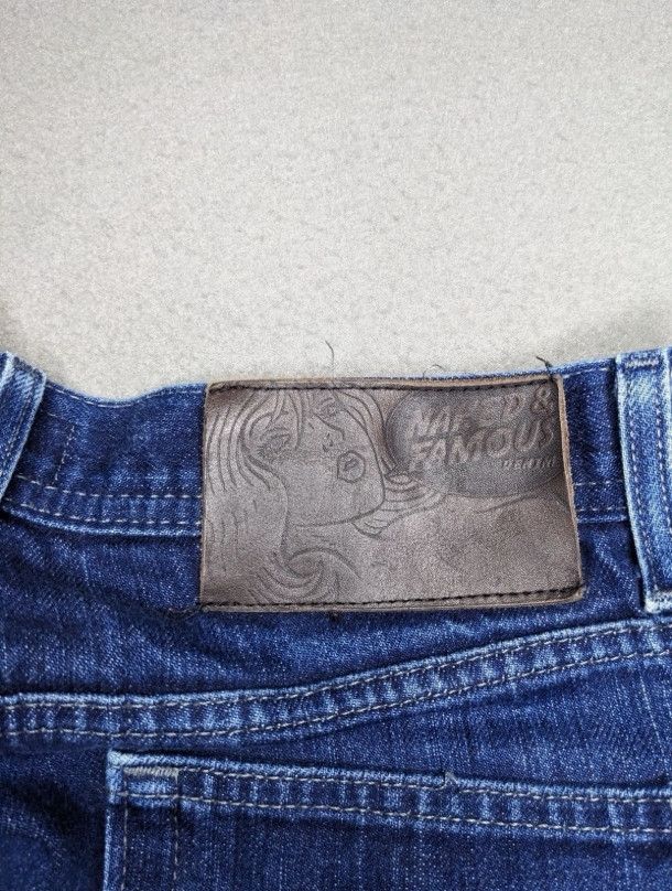 Naked & Famous Naked & Famous Selvedge Jeans Straight Denim Weird Guy 33x28 Size US 33 - 8 Thumbnail