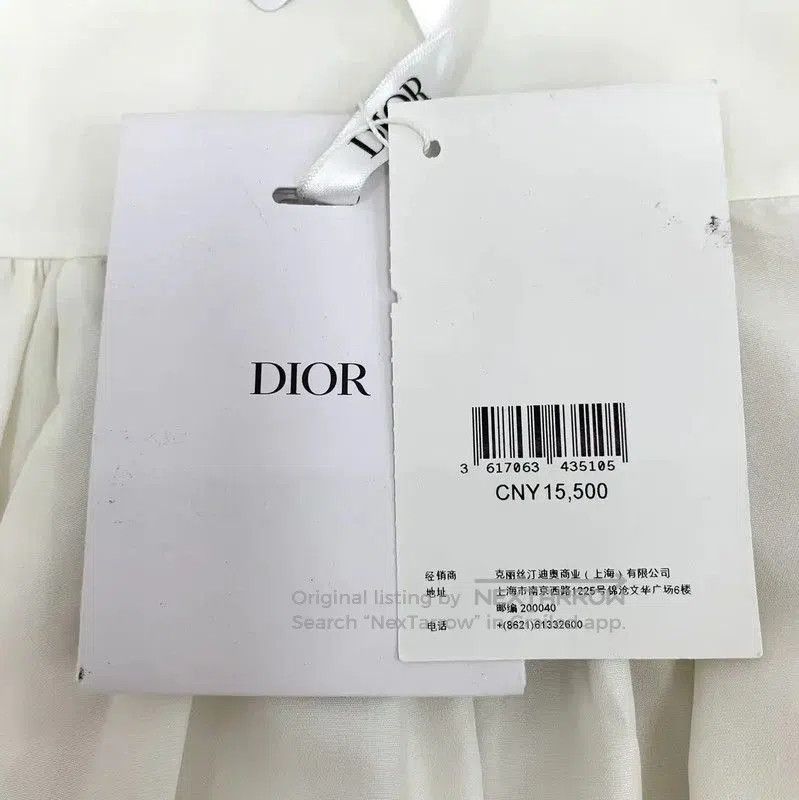 Dior Dior White Cotton Women’s Shirt Size XXS . Size XXS / US 00 / IT 34 - 7 Thumbnail