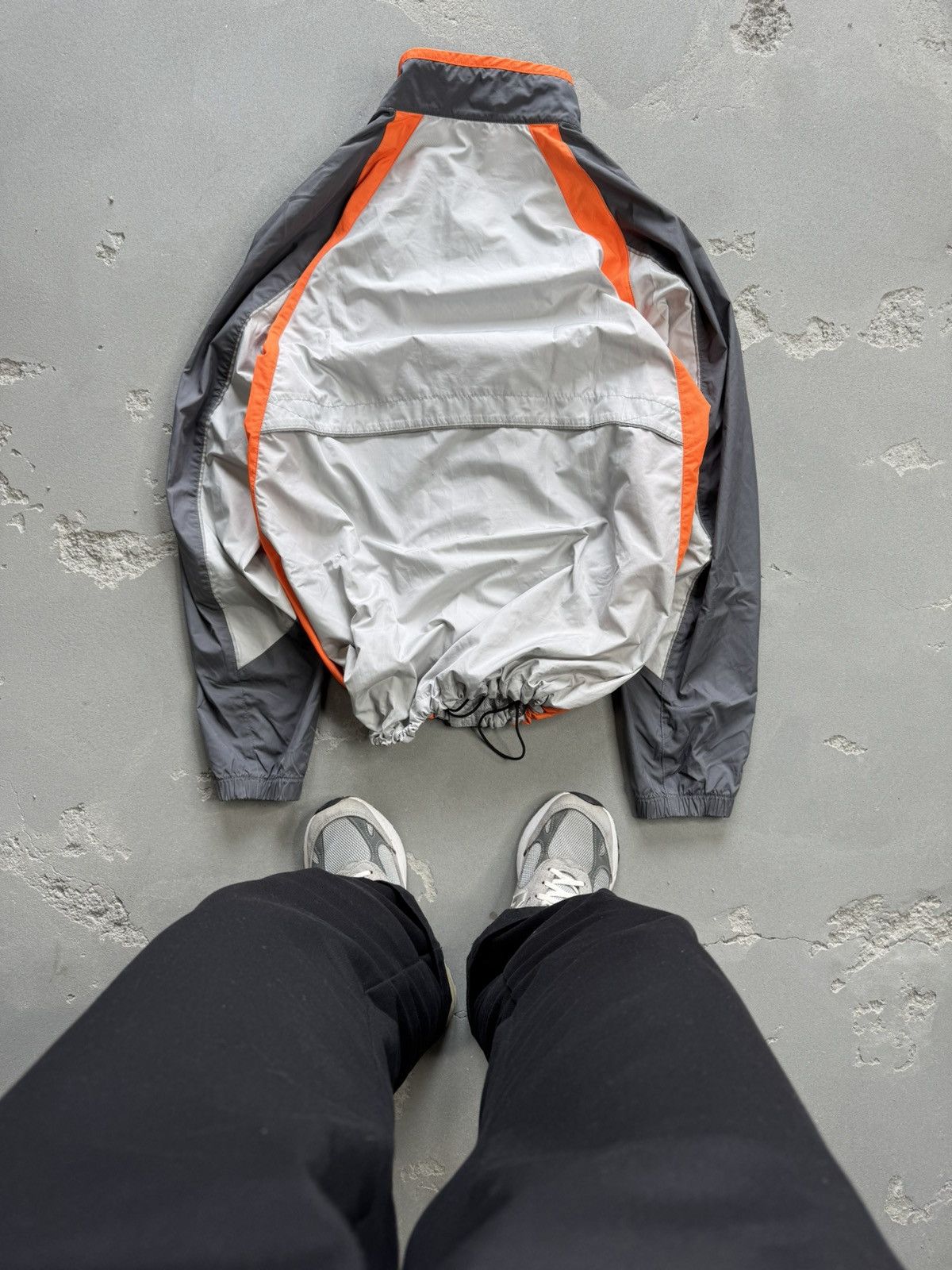 Nike × Vintage Vintage Nike Full Zip Nylon Jacket Size US L / EU 52-54 / 3 - 3 Thumbnail