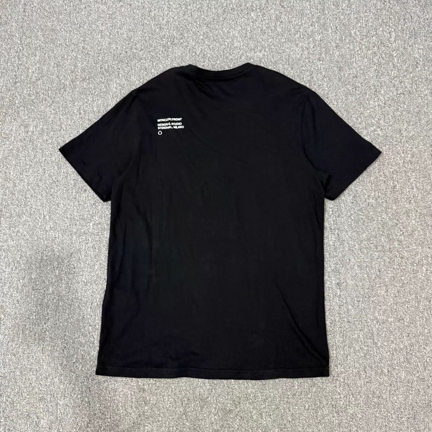 Moncler Moncler x Hiroshi Fujiwara Black Short Sleeve Tee M 99 New Size US M / EU 48-50 / 2 - 2 Thumbnail