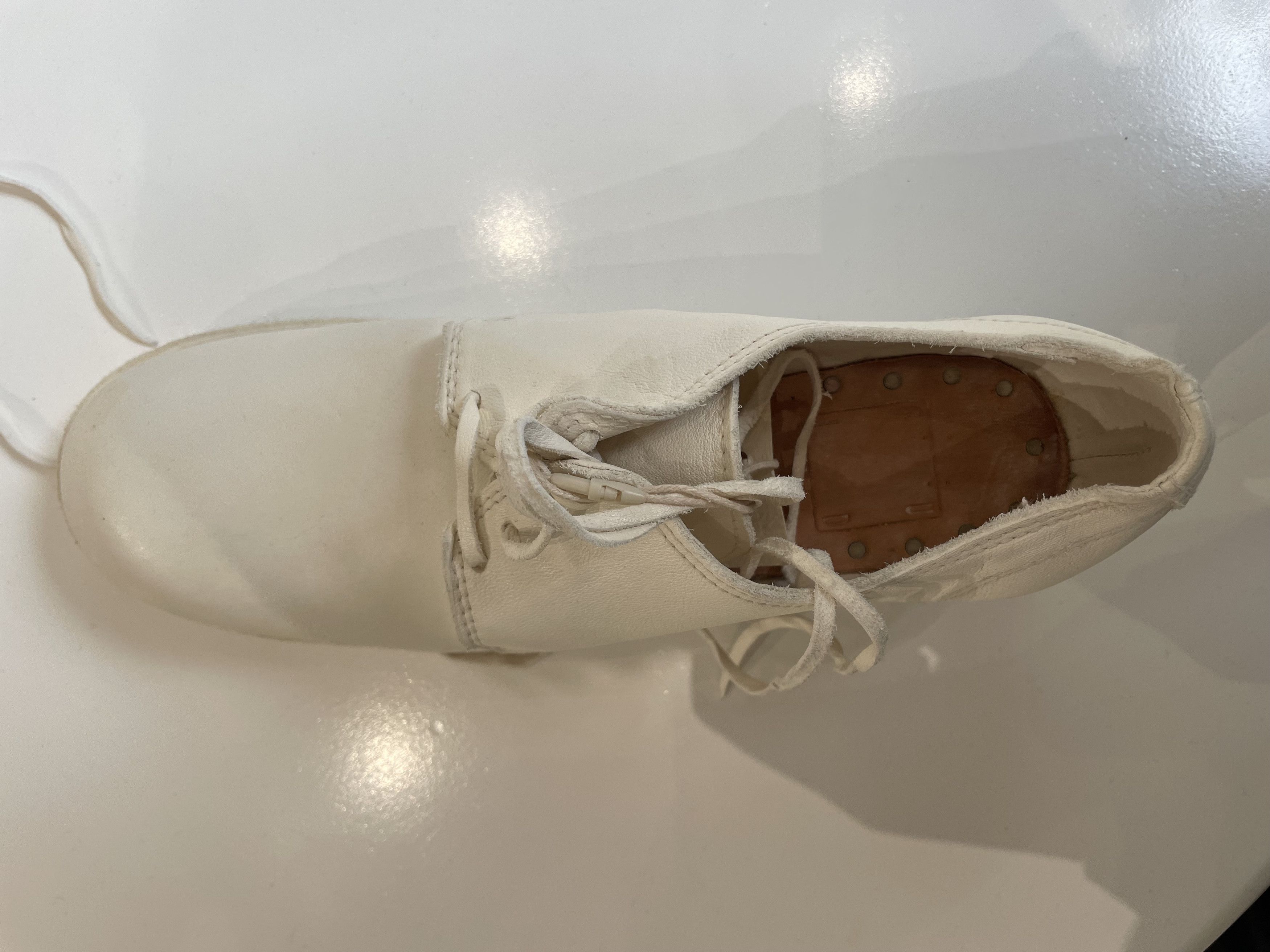 Guidi Guidi White 792ZI Horse Leather Shoes Size US 7 / IT 37 - 6 Thumbnail