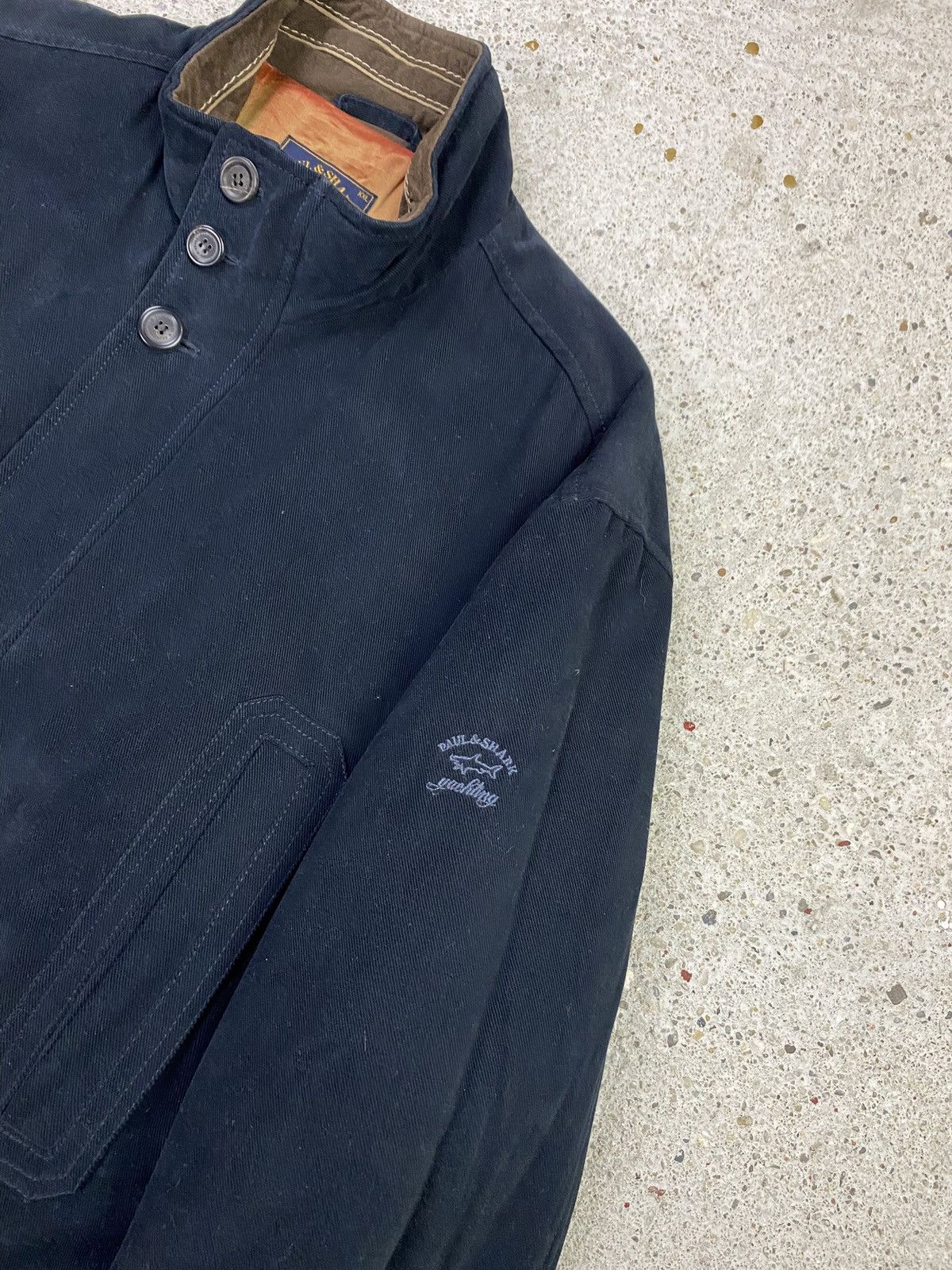 Paul & Shark Paul and shark cape coat navy trench vintage Size US XXL / EU 58 / 5 - 1 Thumbnail